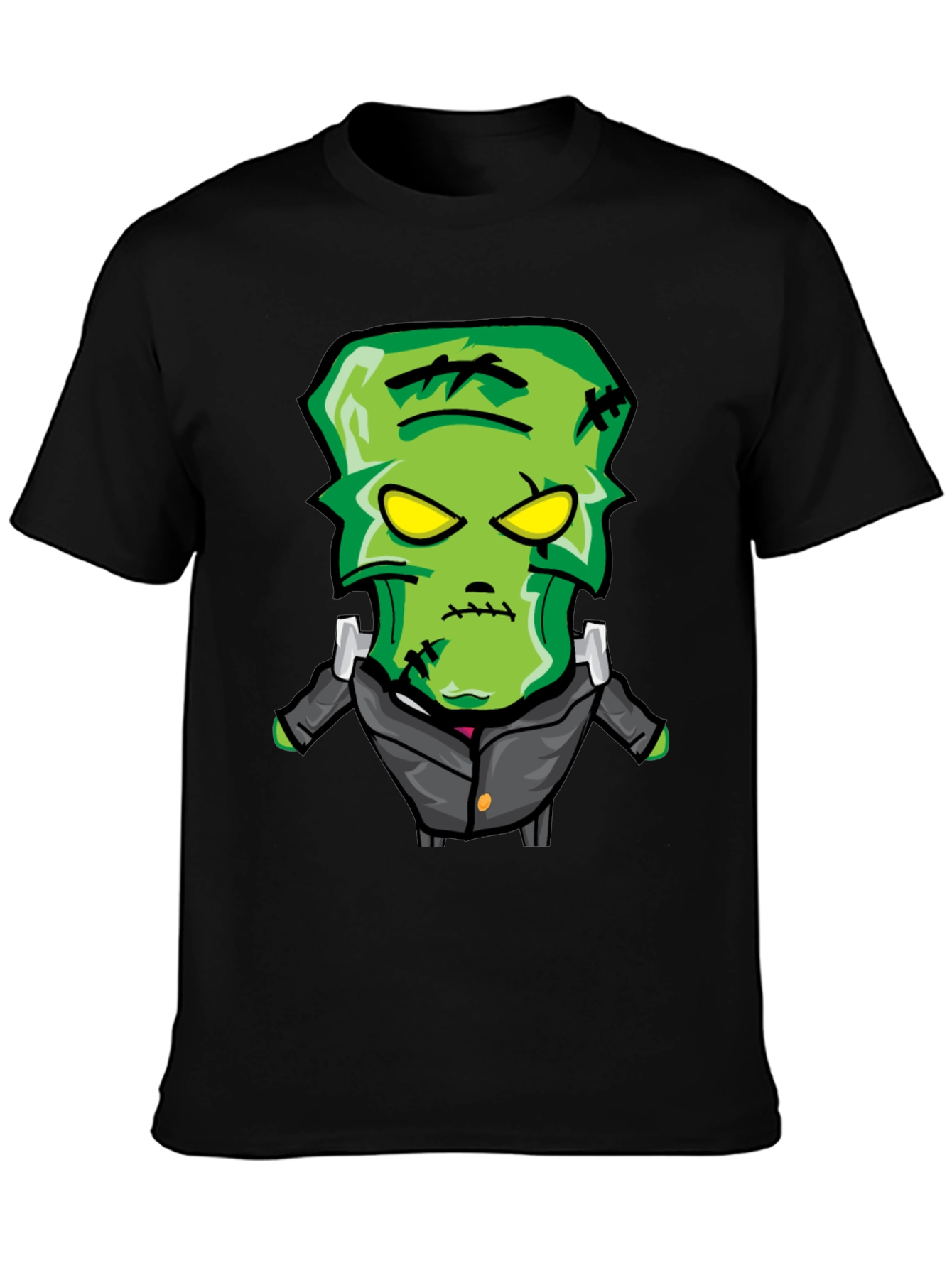 Frankenstein Monster Graphic Print T-Shirt