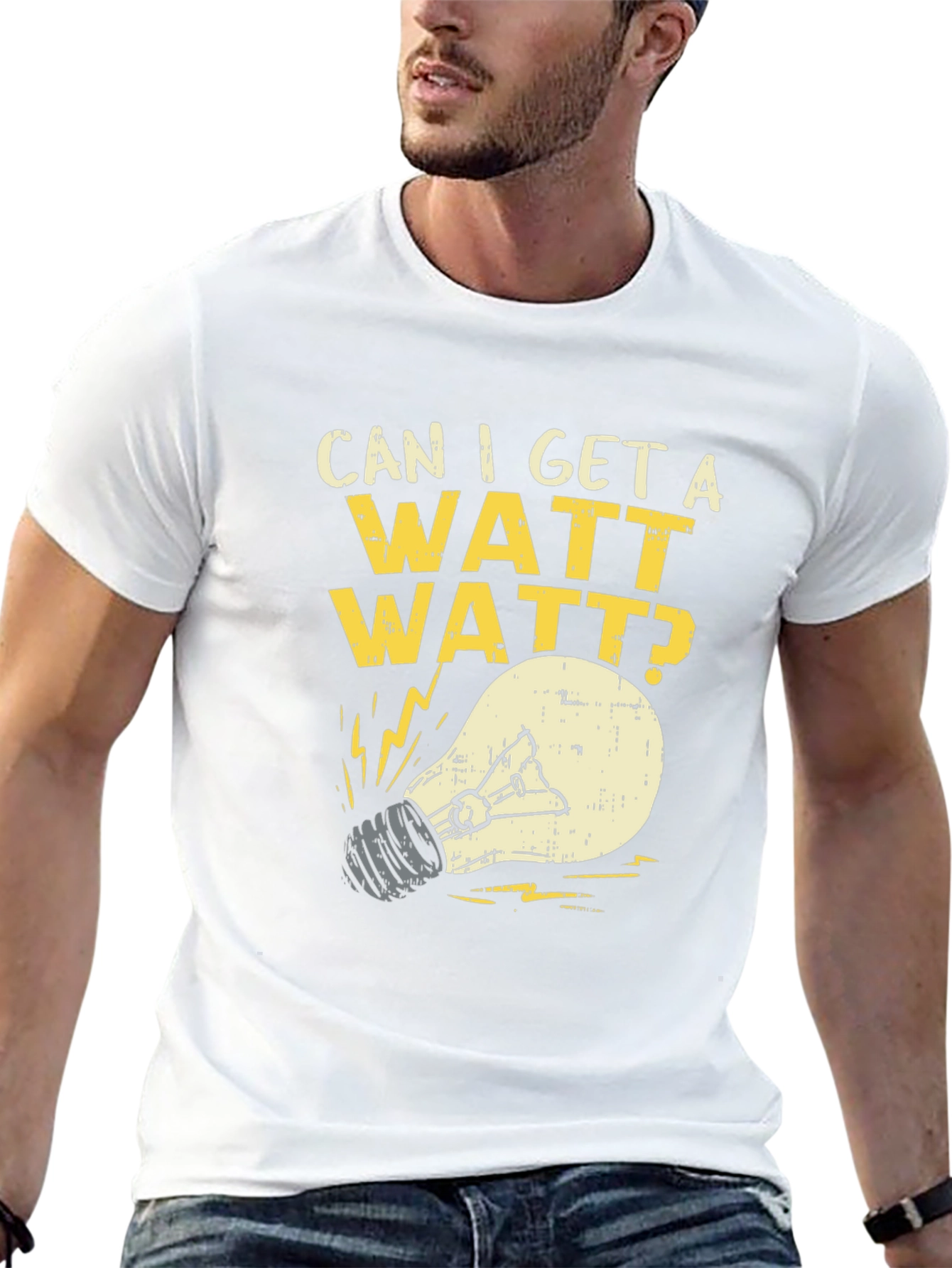 Can I Get A Watt Watt? Graphic T-Shirt