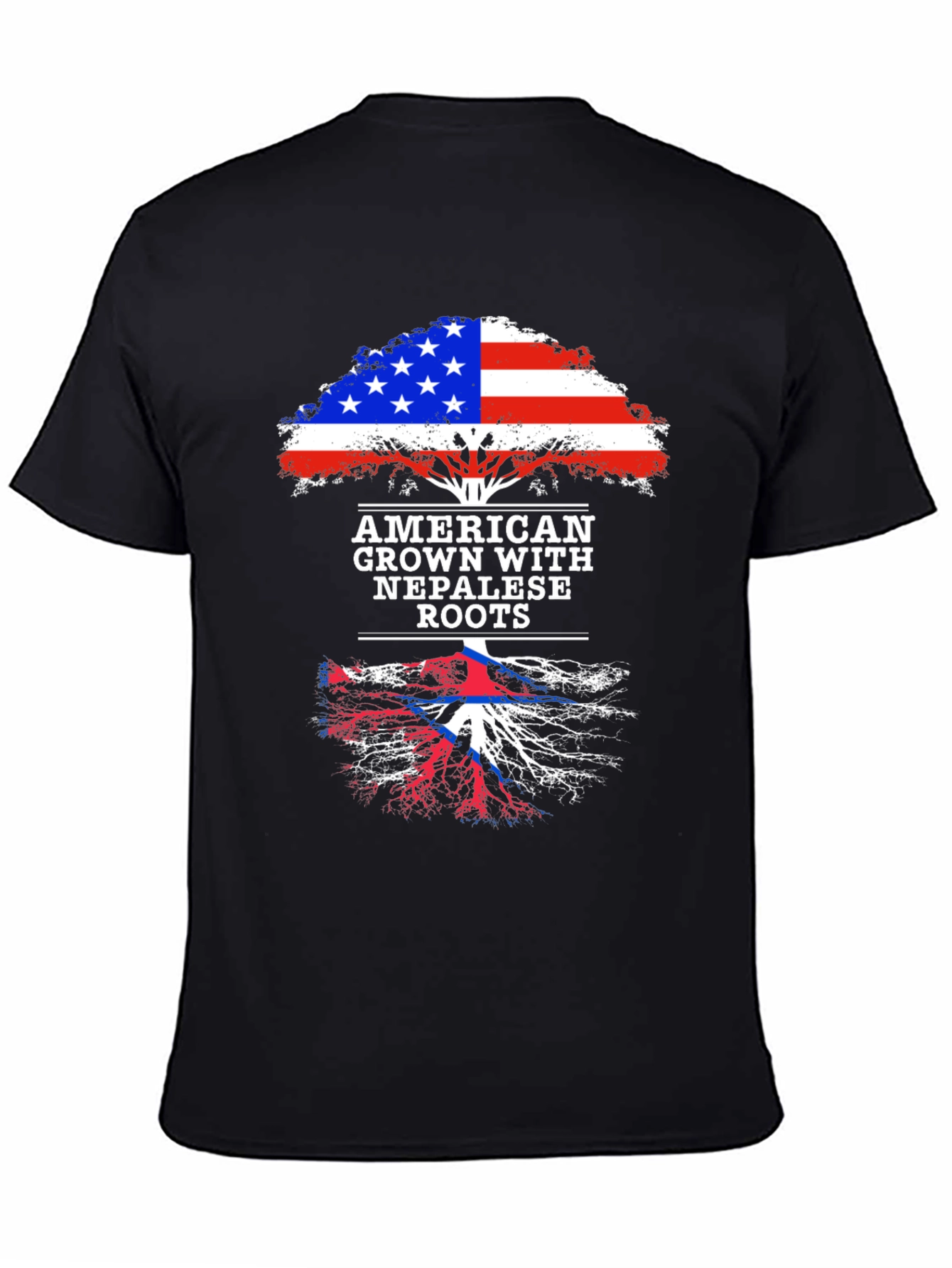 American Grown with Nepalese Roots T-Shirt