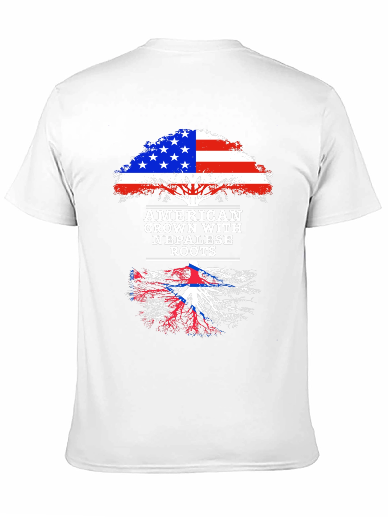 American Grown with Nepalese Roots T-Shirt