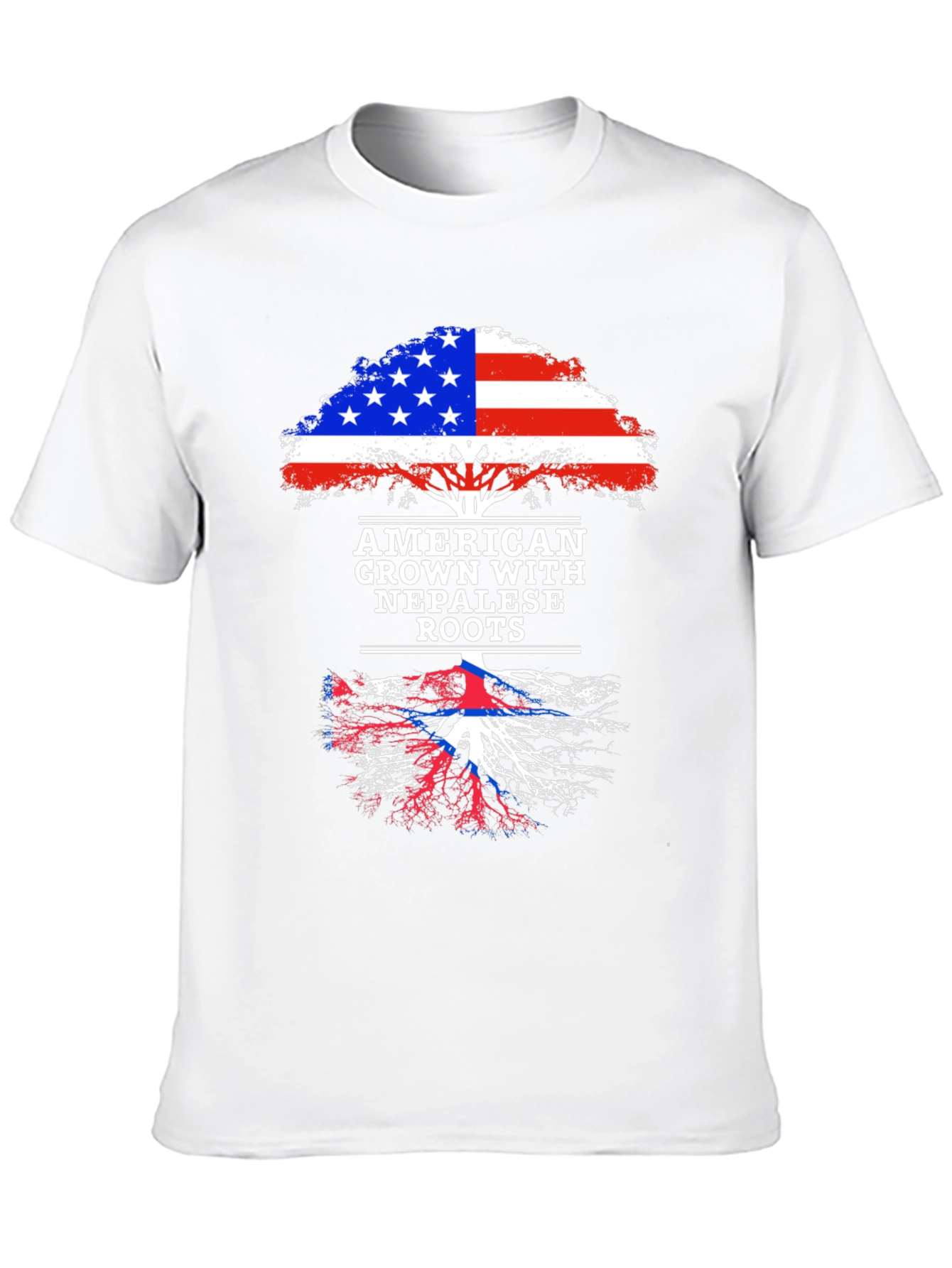 American Grown with Nepalese Roots T-Shirt