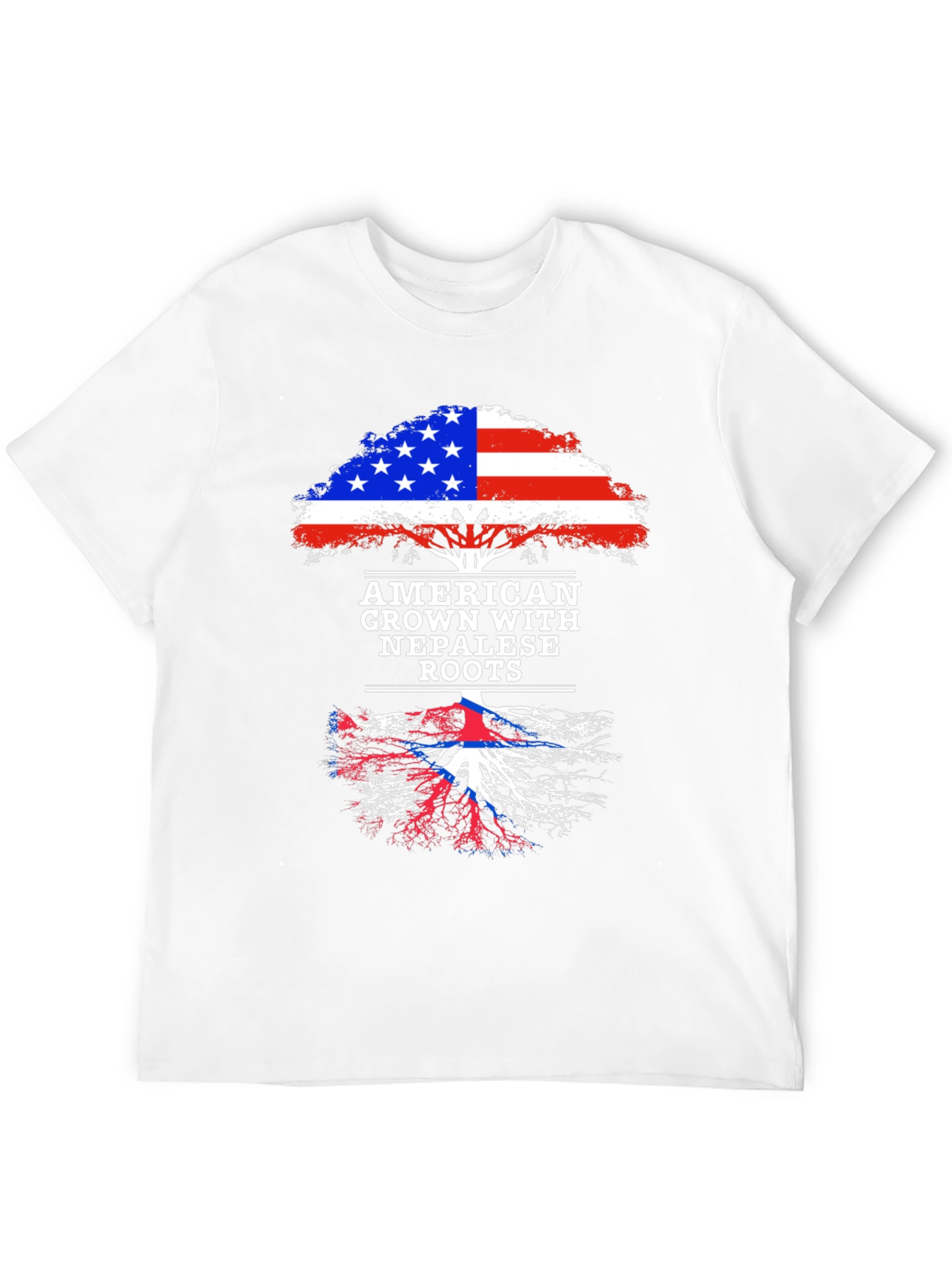 American Grown with Nepalese Roots T-Shirt