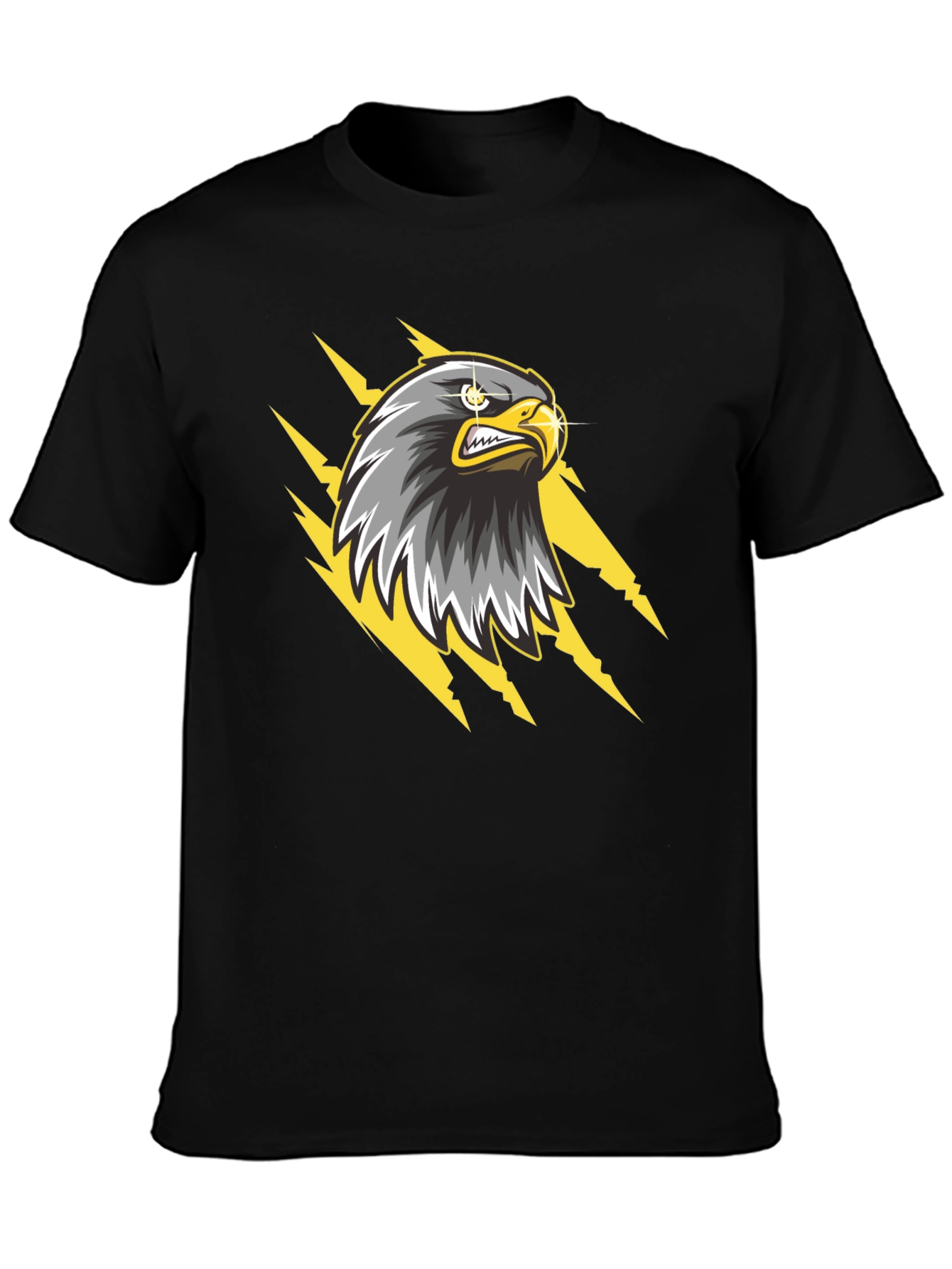 Eagle Graphic T-Shirt - Bold Black Tee