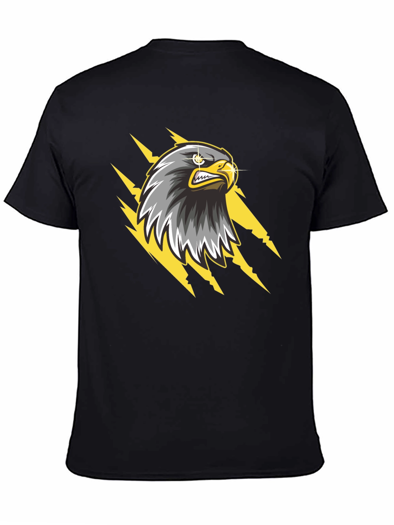 Eagle Graphic T-Shirt - Bold Black Tee