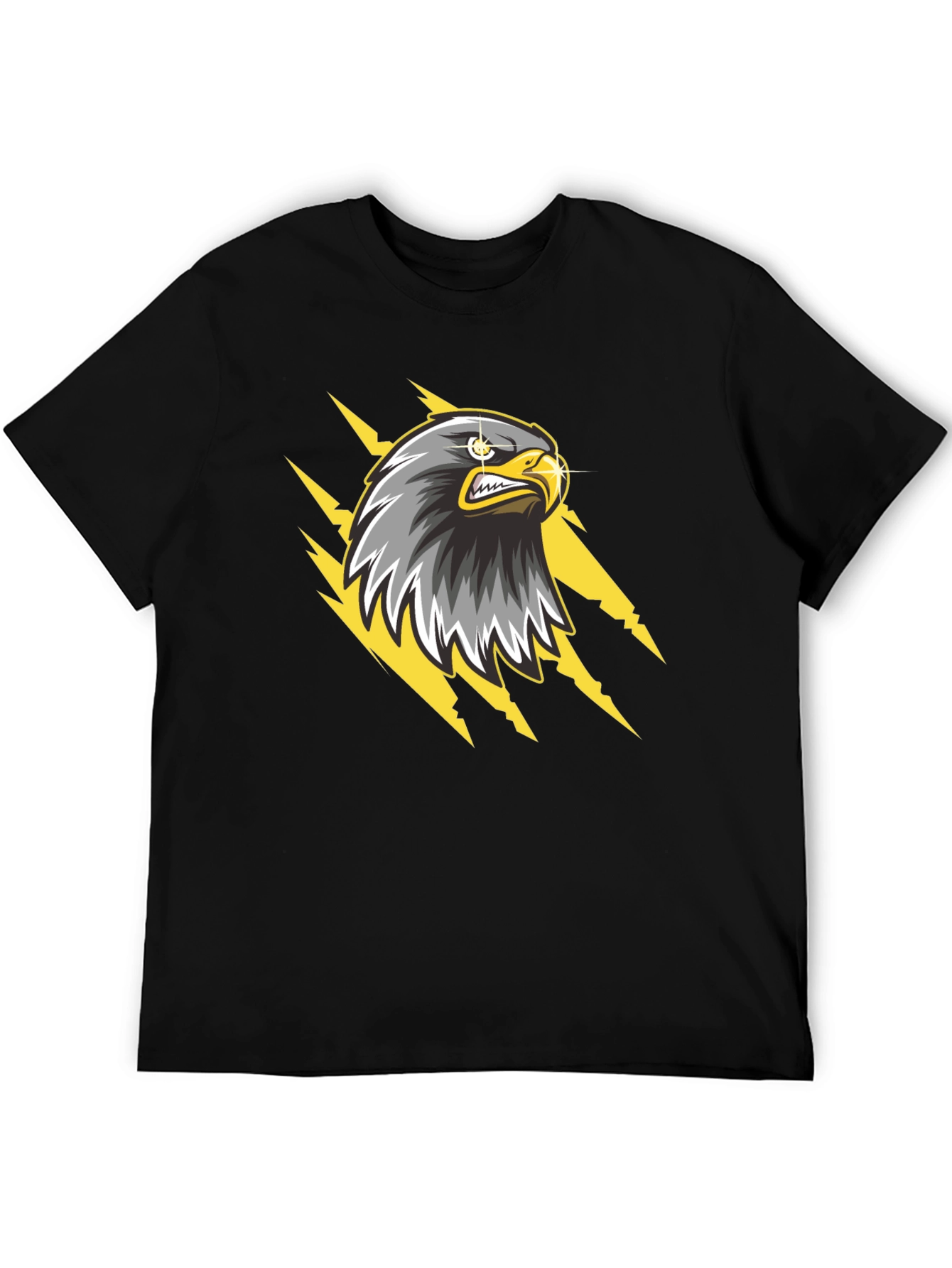 Eagle Graphic T-Shirt - Bold Black Tee