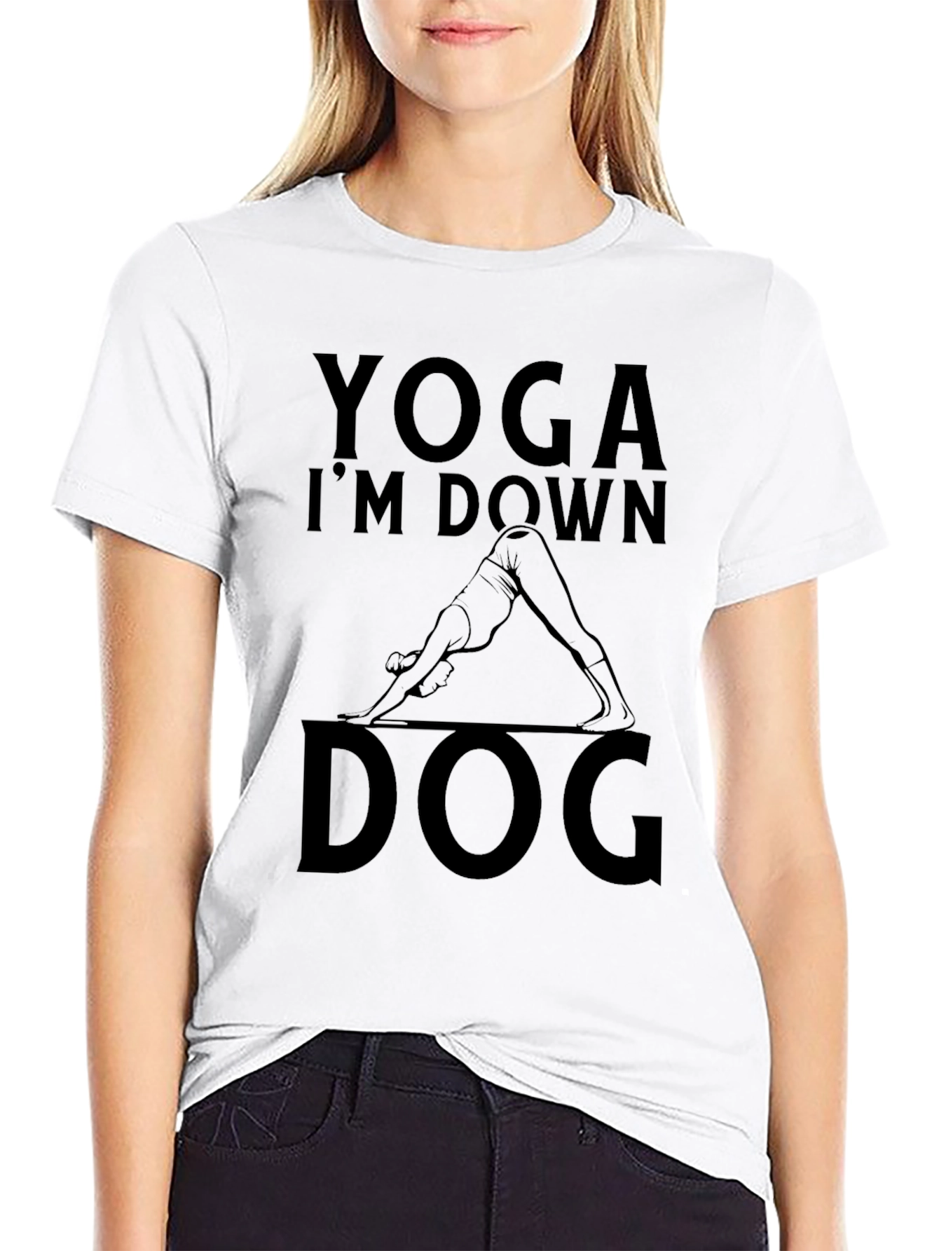 Yoga Im Down Dog T-Shirt