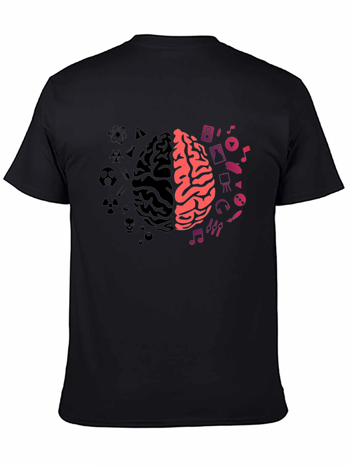 Brain Sides T-Shirt: Science Meets Art