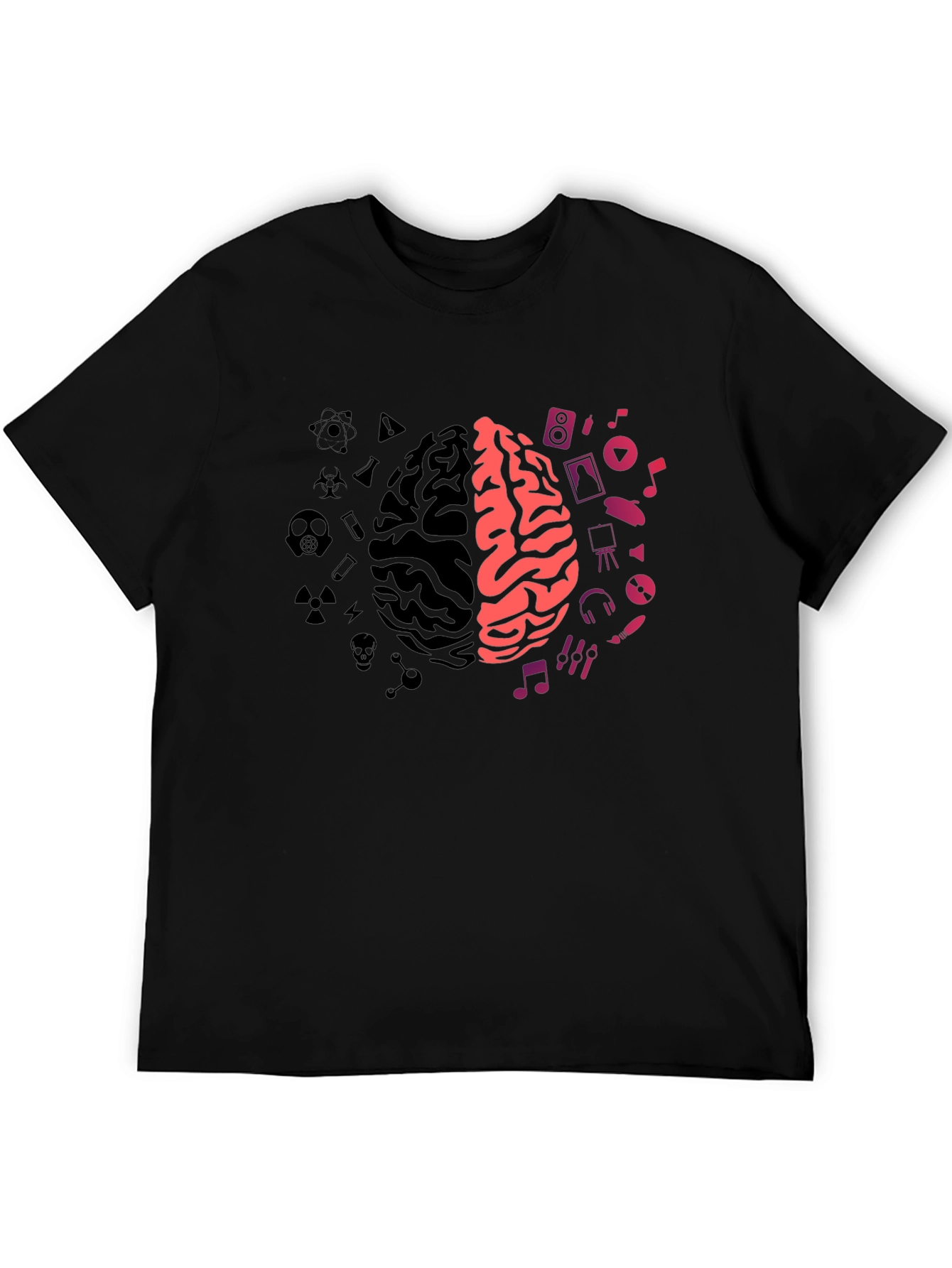 Brain Sides T-Shirt: Science Meets Art