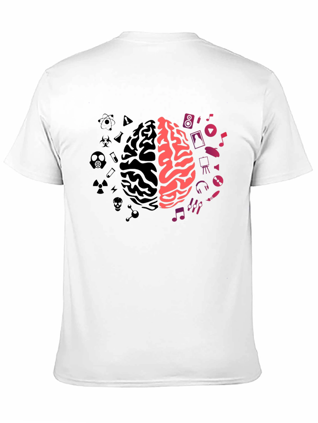 Brain Sides T-Shirt: Science Meets Art
