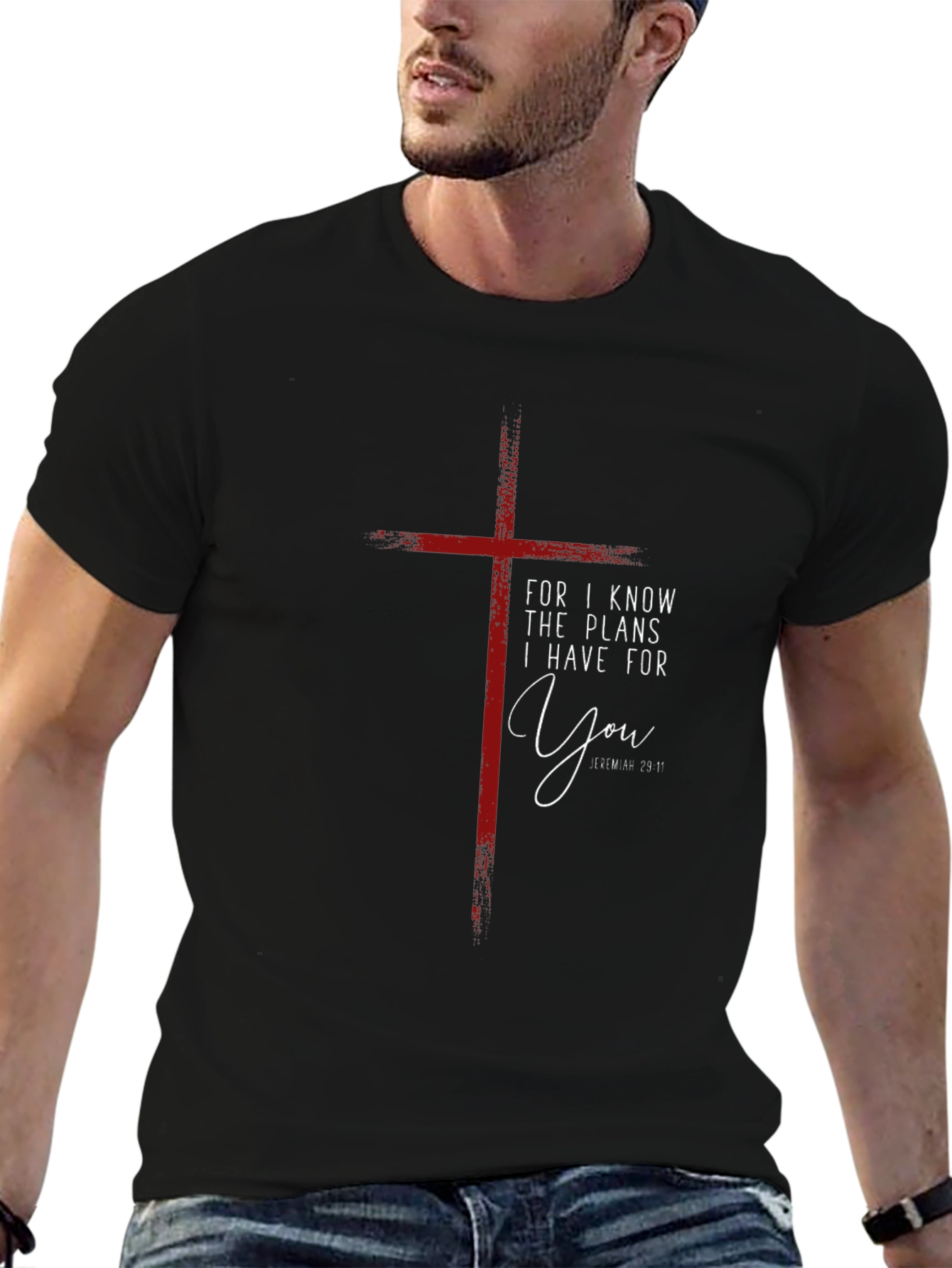 Faith-Inspired Graphic Tee - Jeremiah 29:11