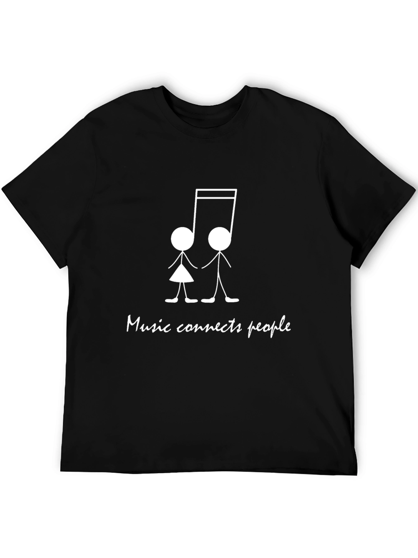 Music Connects People Graphic T-Shirt