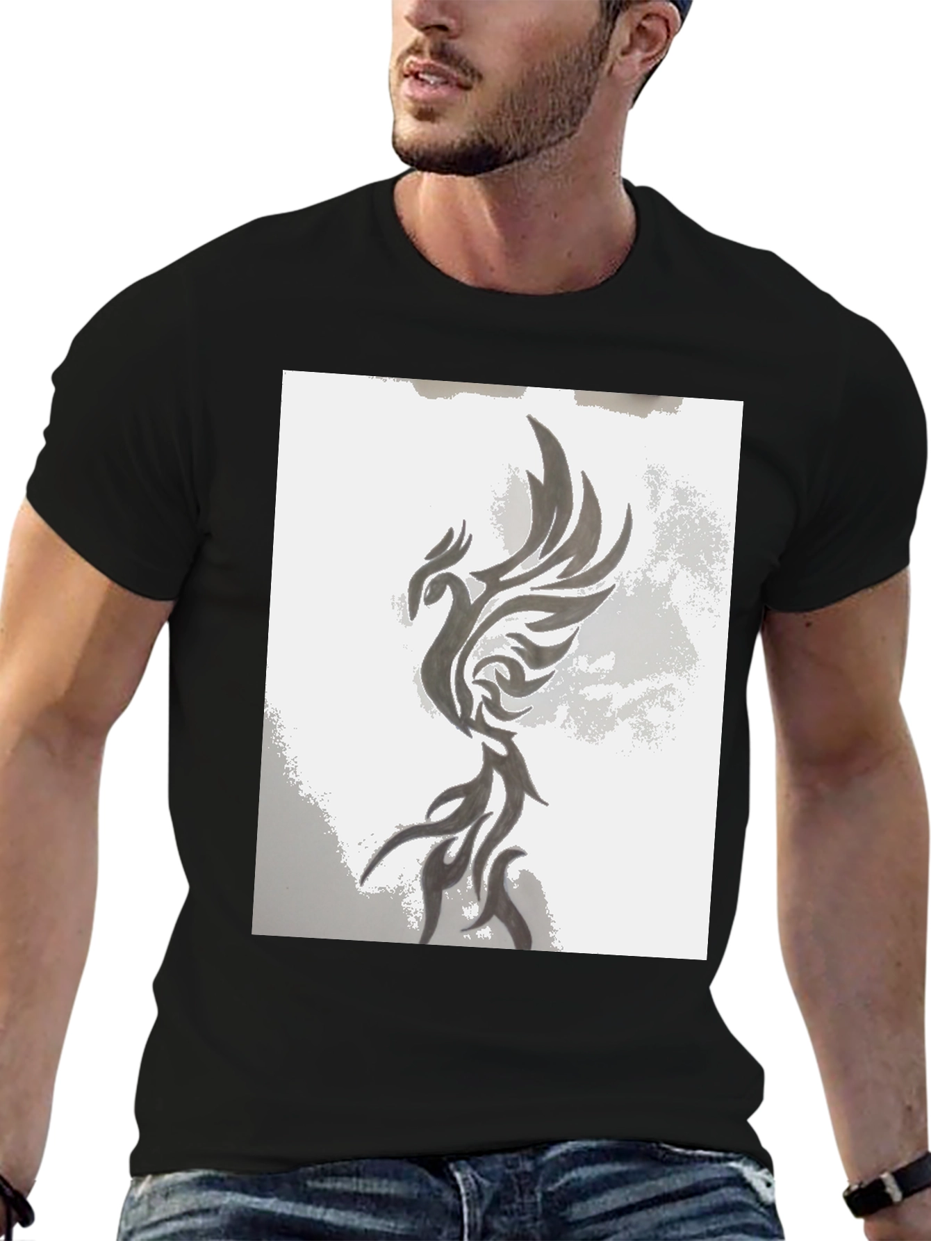 Phoenix Graphic Tee - Unique Design Comfortable Fit