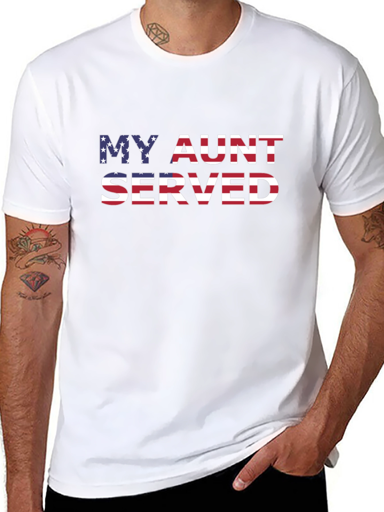 My Aunt Served Patriotic T-Shirt