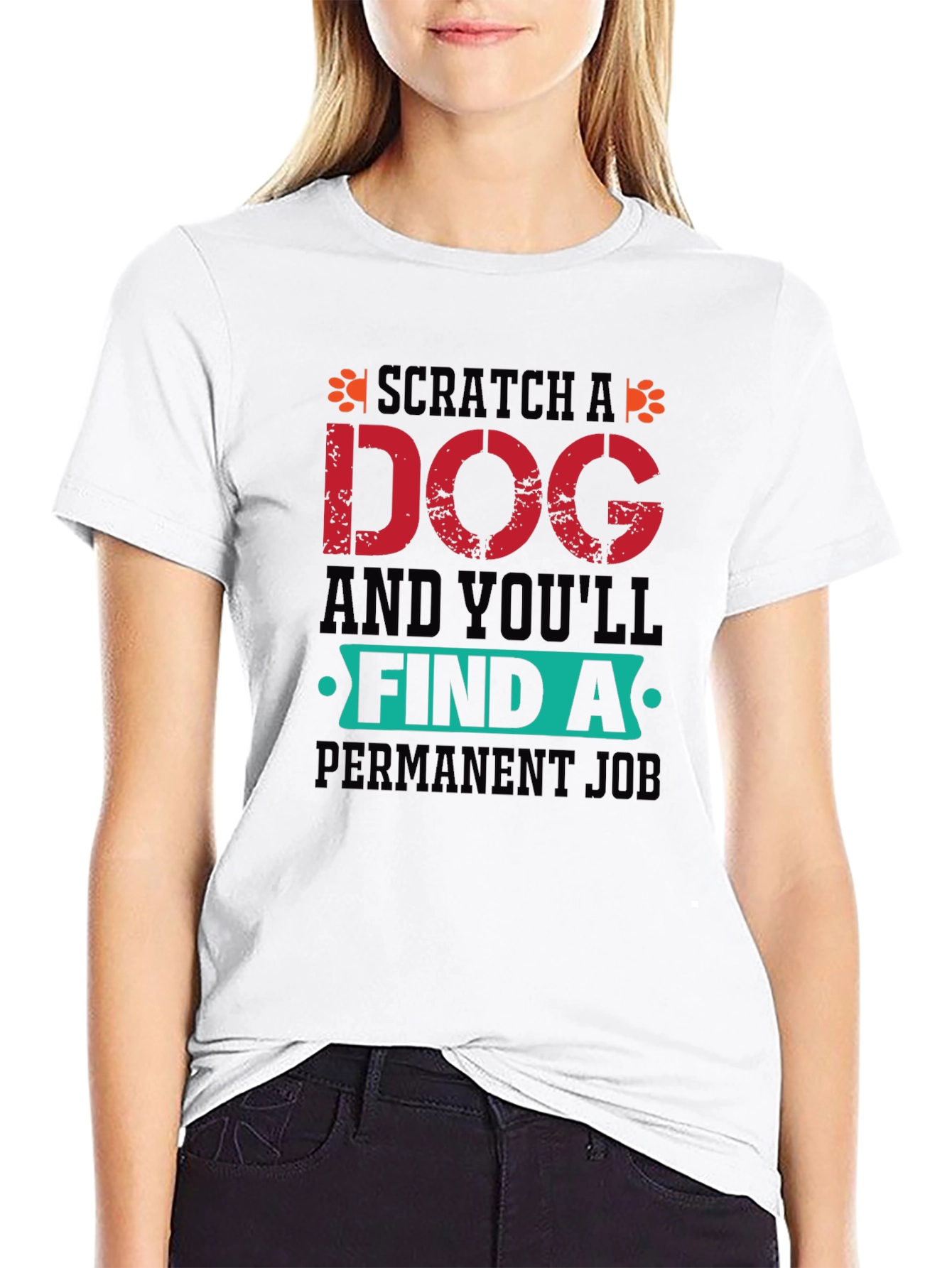 Scratch a Dog T-Shirt -  Dog Lover Gift