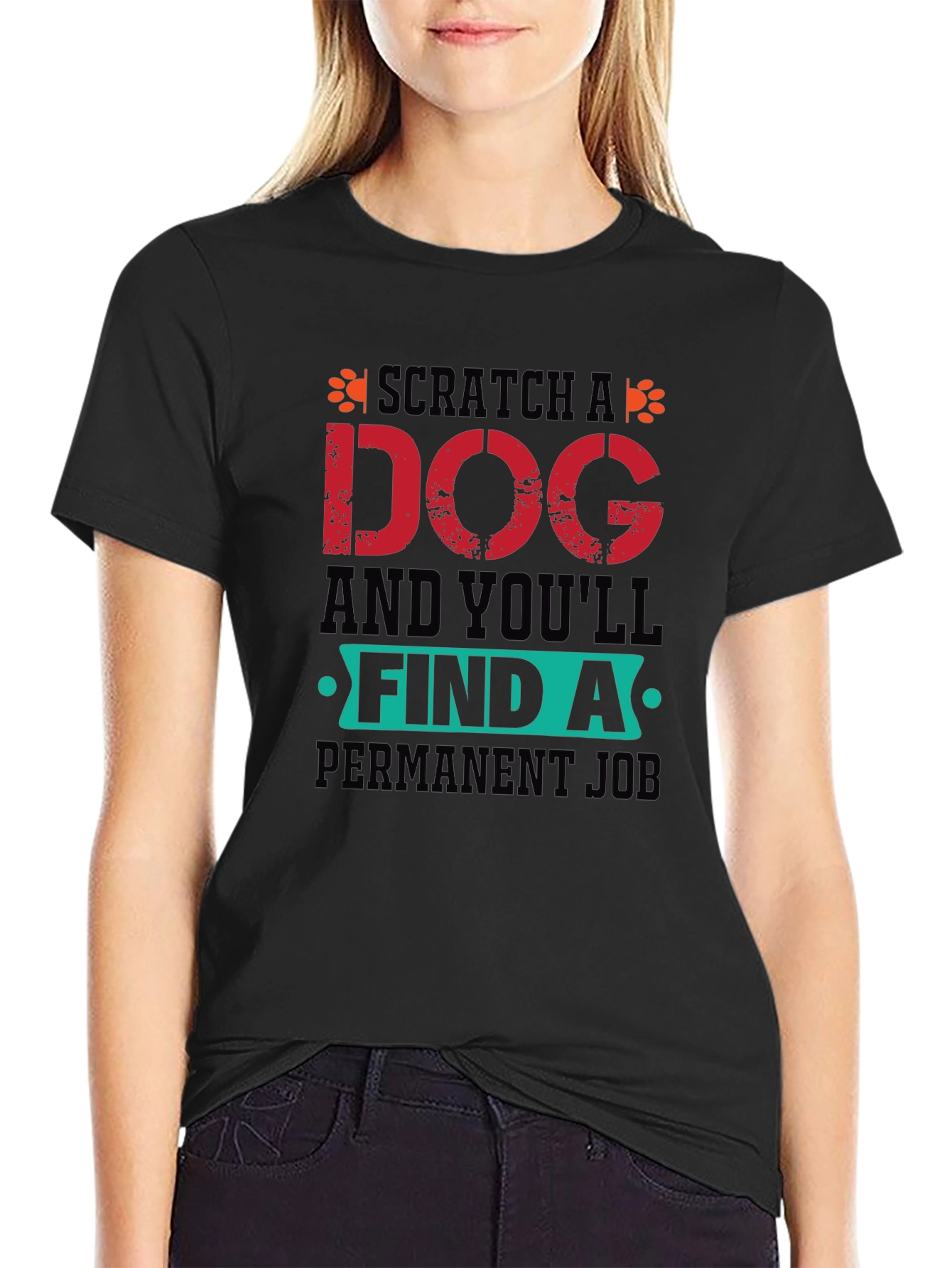 Scratch a Dog T-Shirt -  Dog Lover Gift