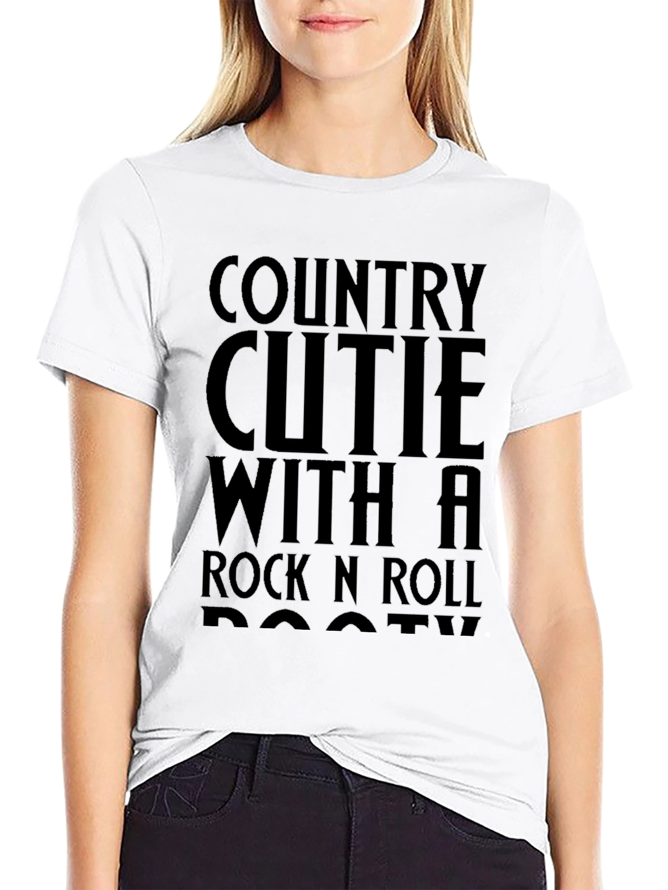 Country Cutie Rock N Roll Tee