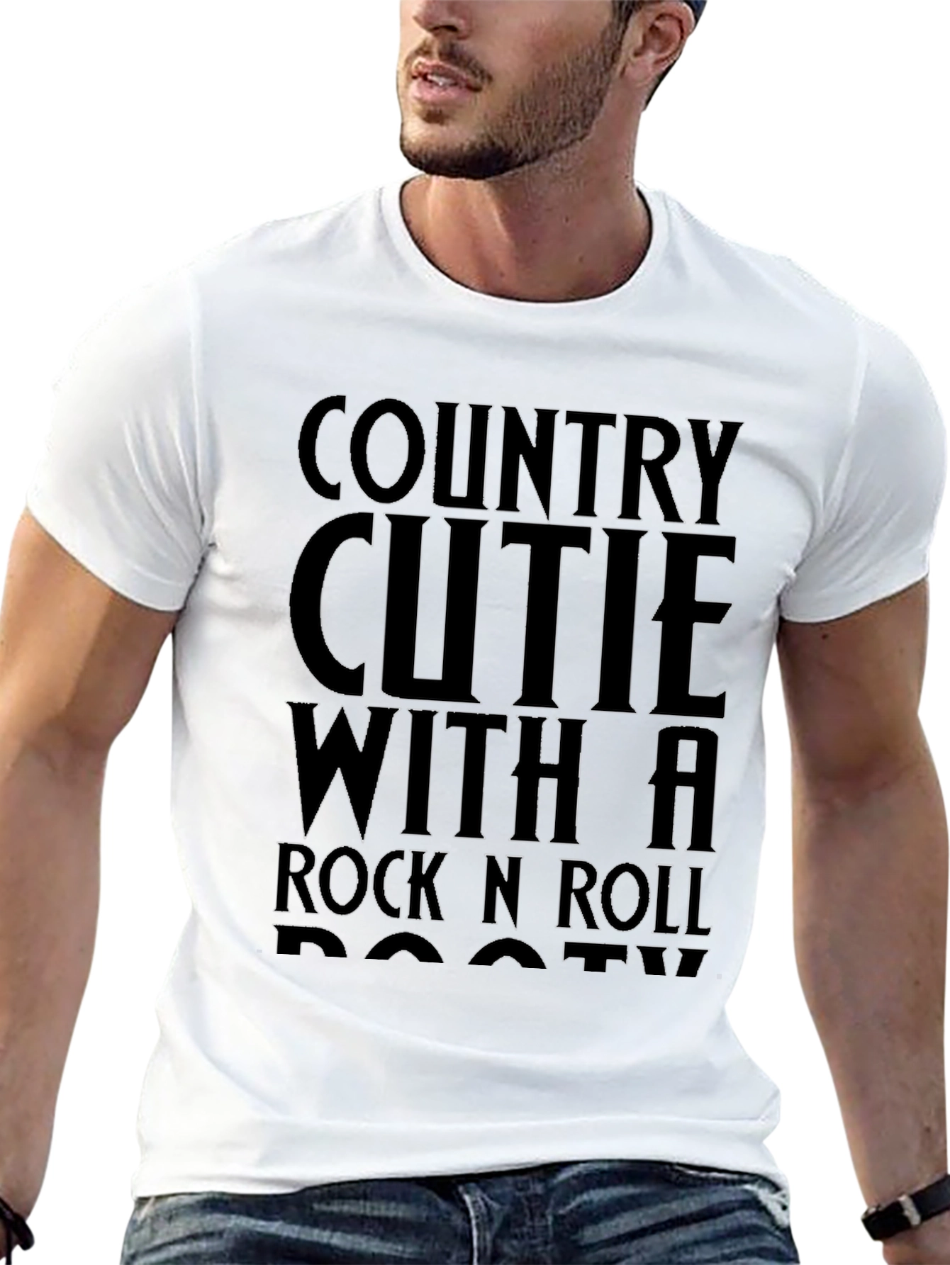 Country Cutie Rock N Roll Tee