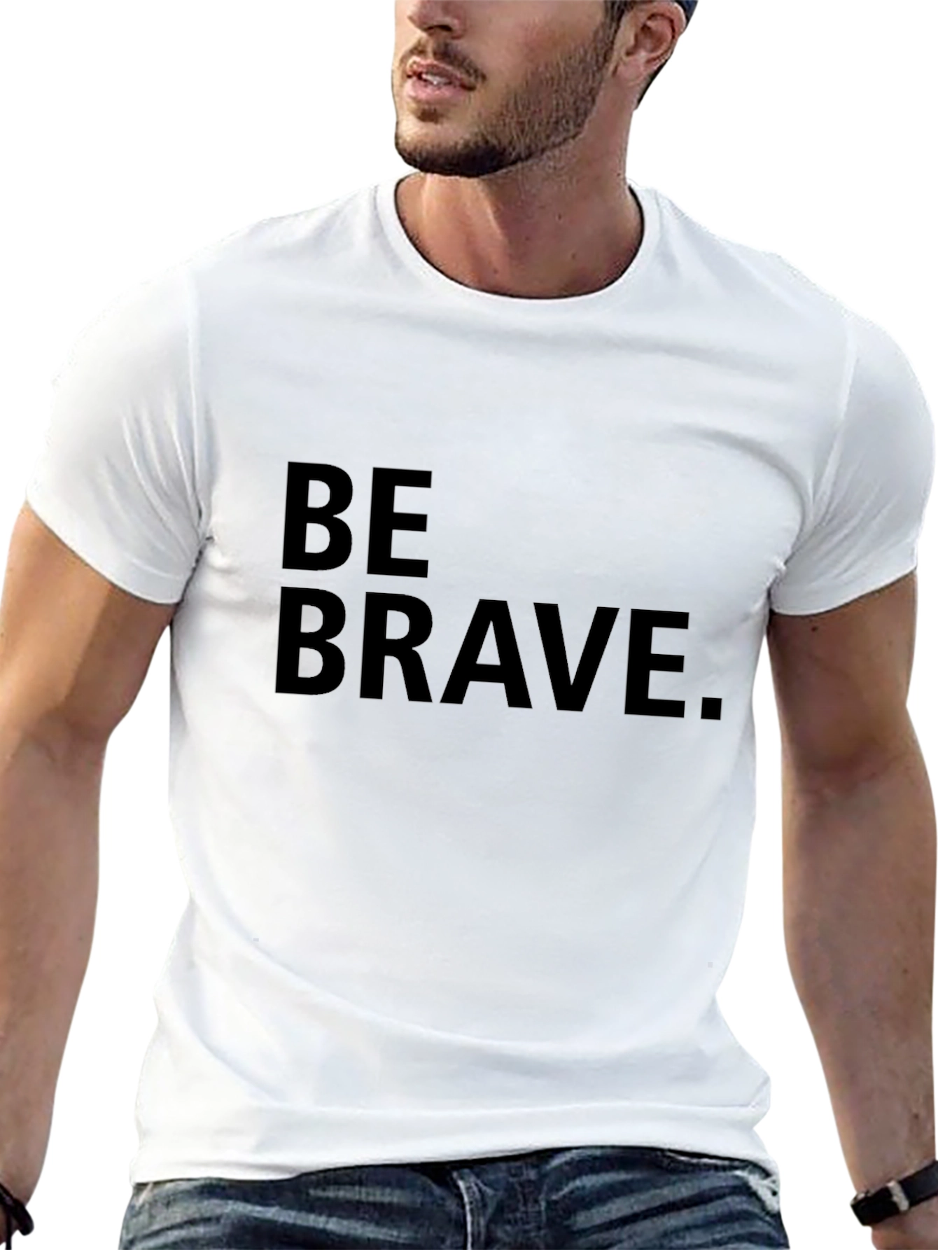 Be Brave Black T-Shirt