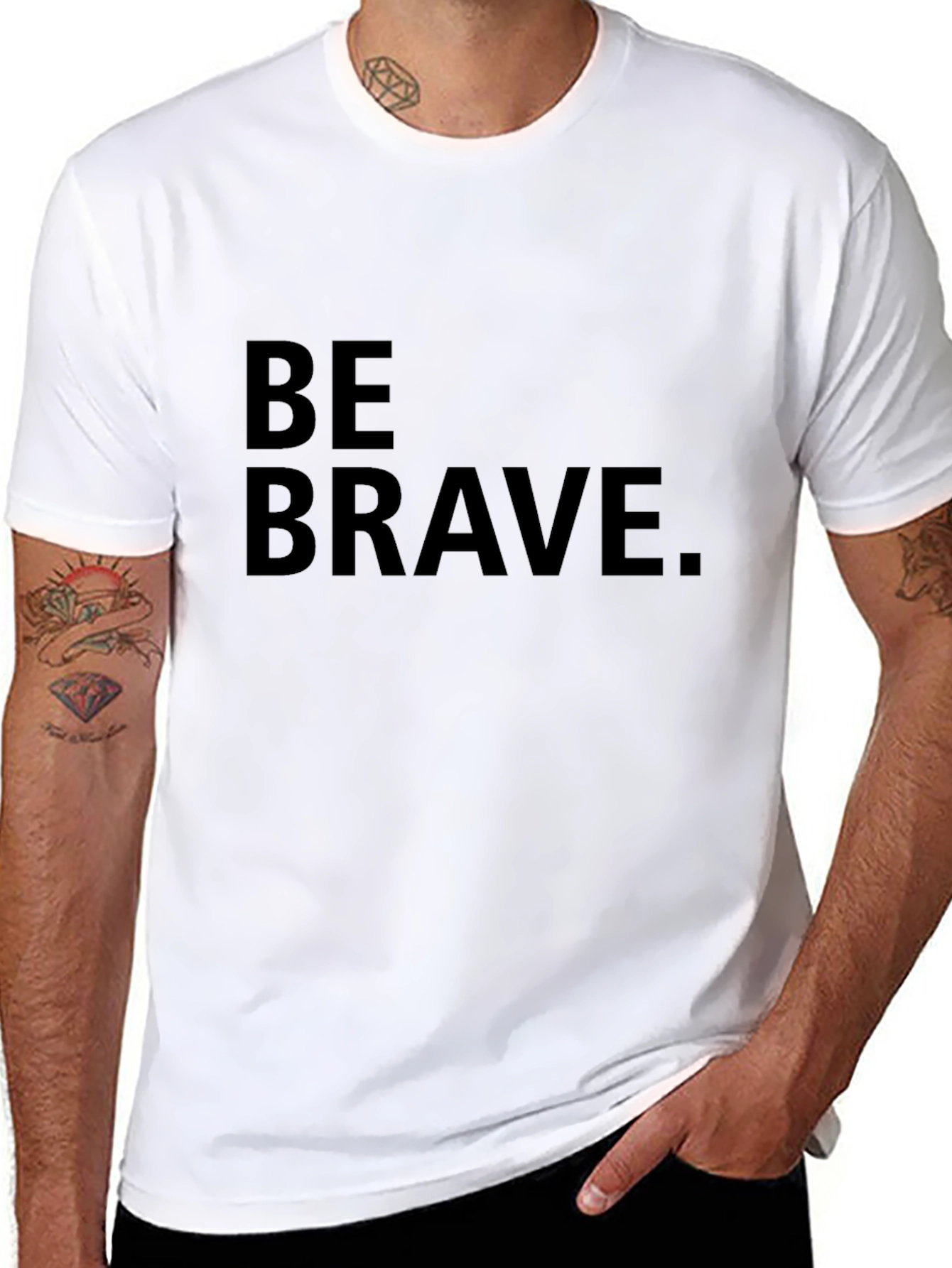 Be Brave Black T-Shirt