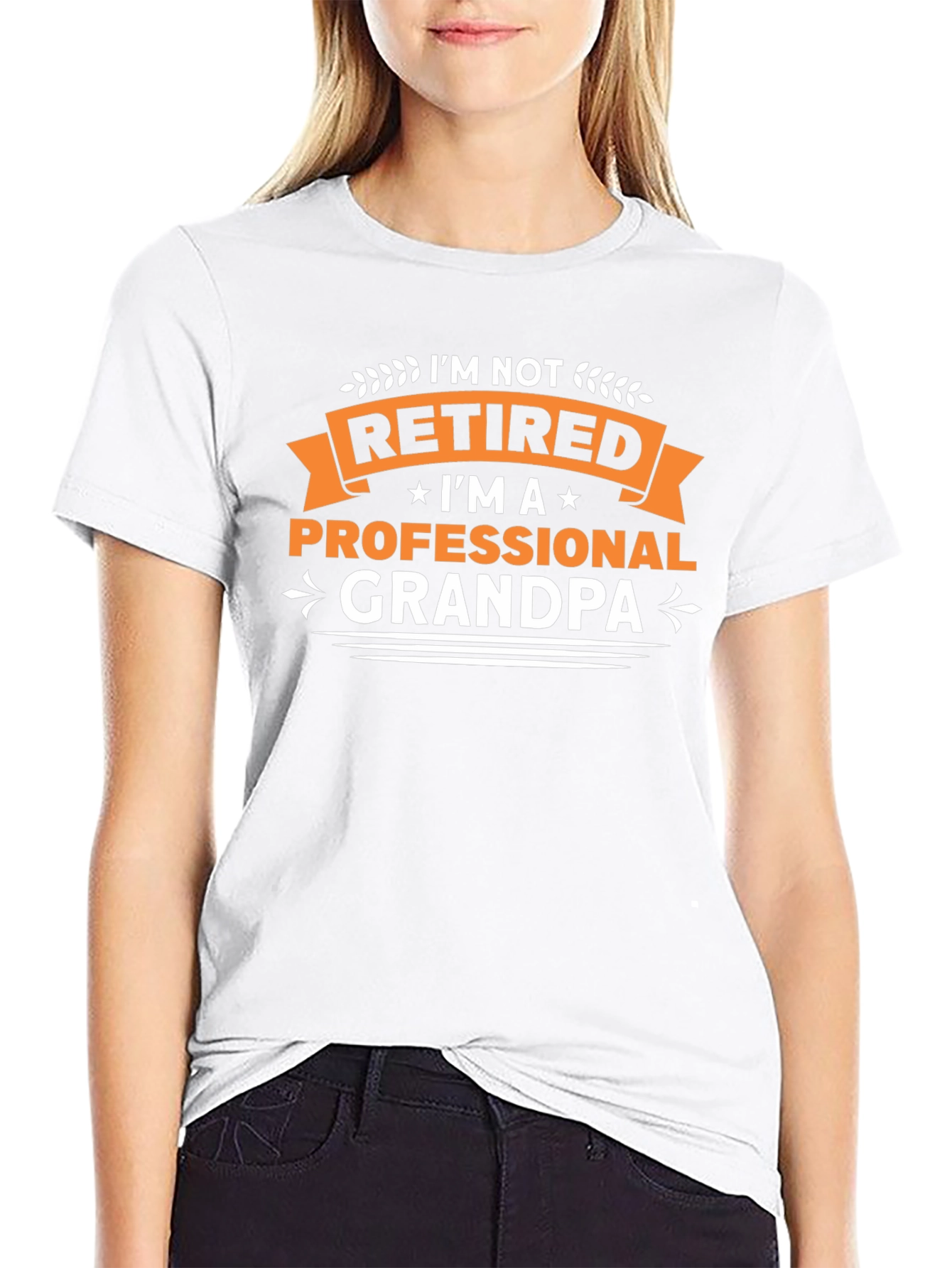 Professional Grandpa Graphic Tee - Black