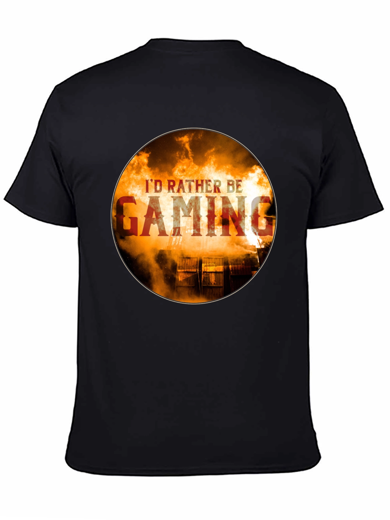 Id Rather Be Gaming T-Shirt - Gamer Style