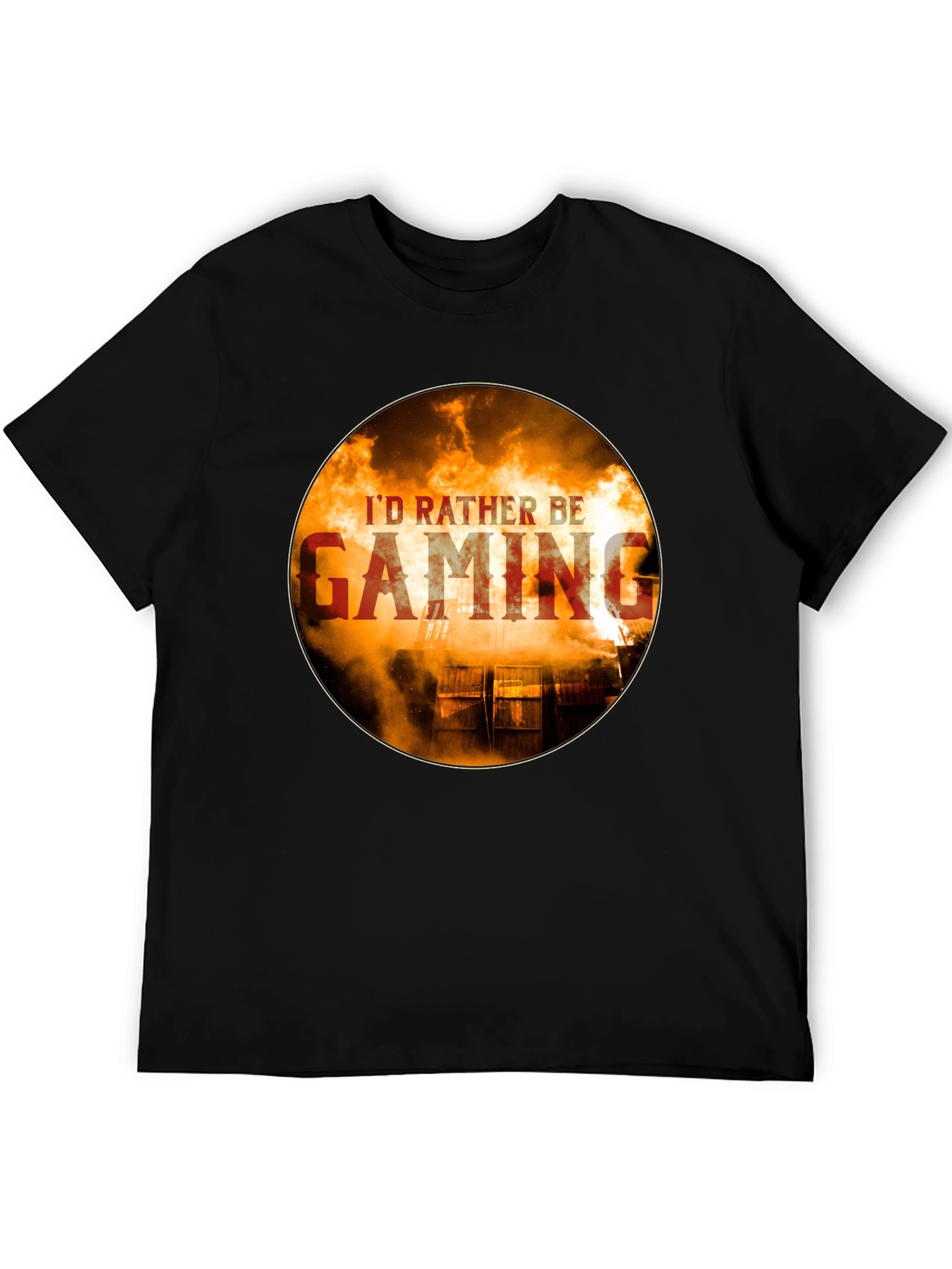 Id Rather Be Gaming T-Shirt - Gamer Style