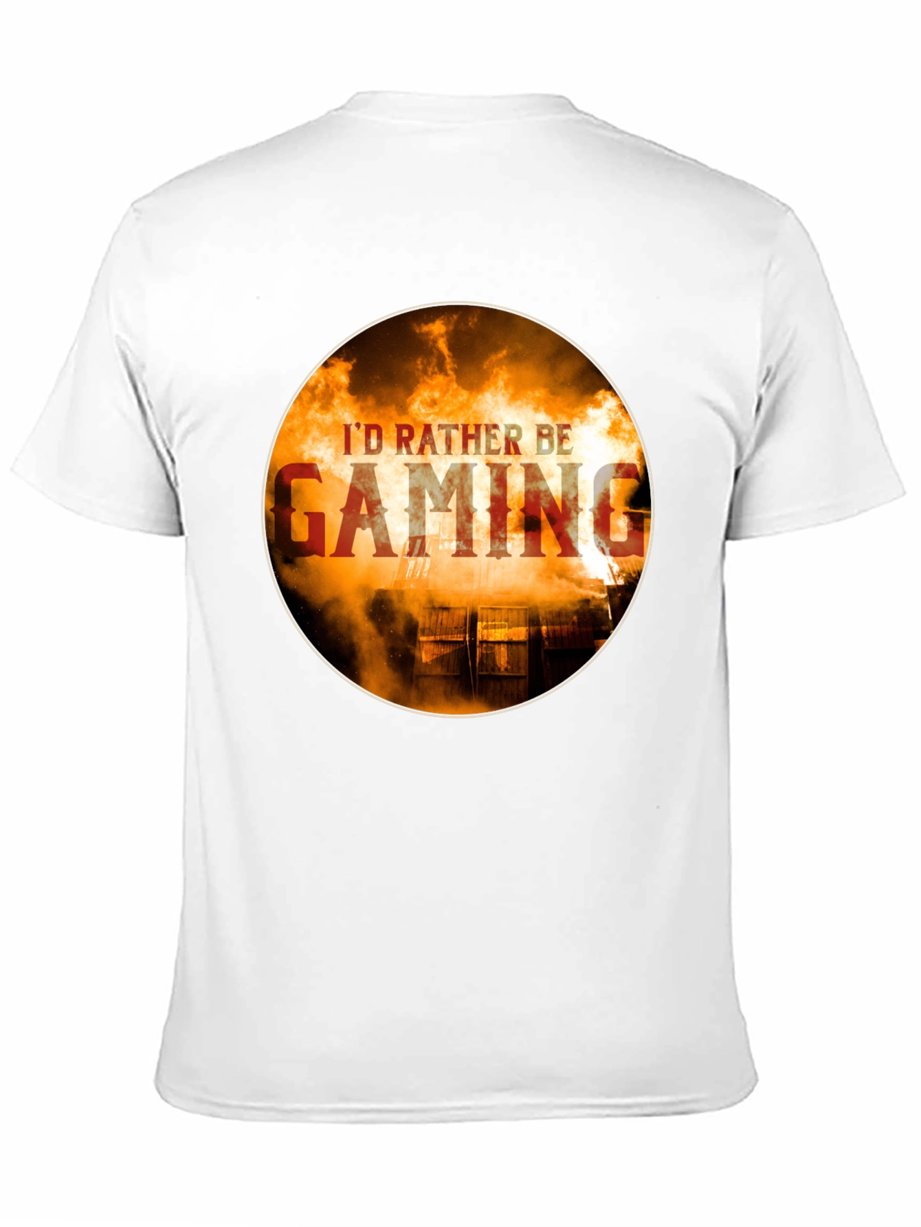 Id Rather Be Gaming T-Shirt - Gamer Style