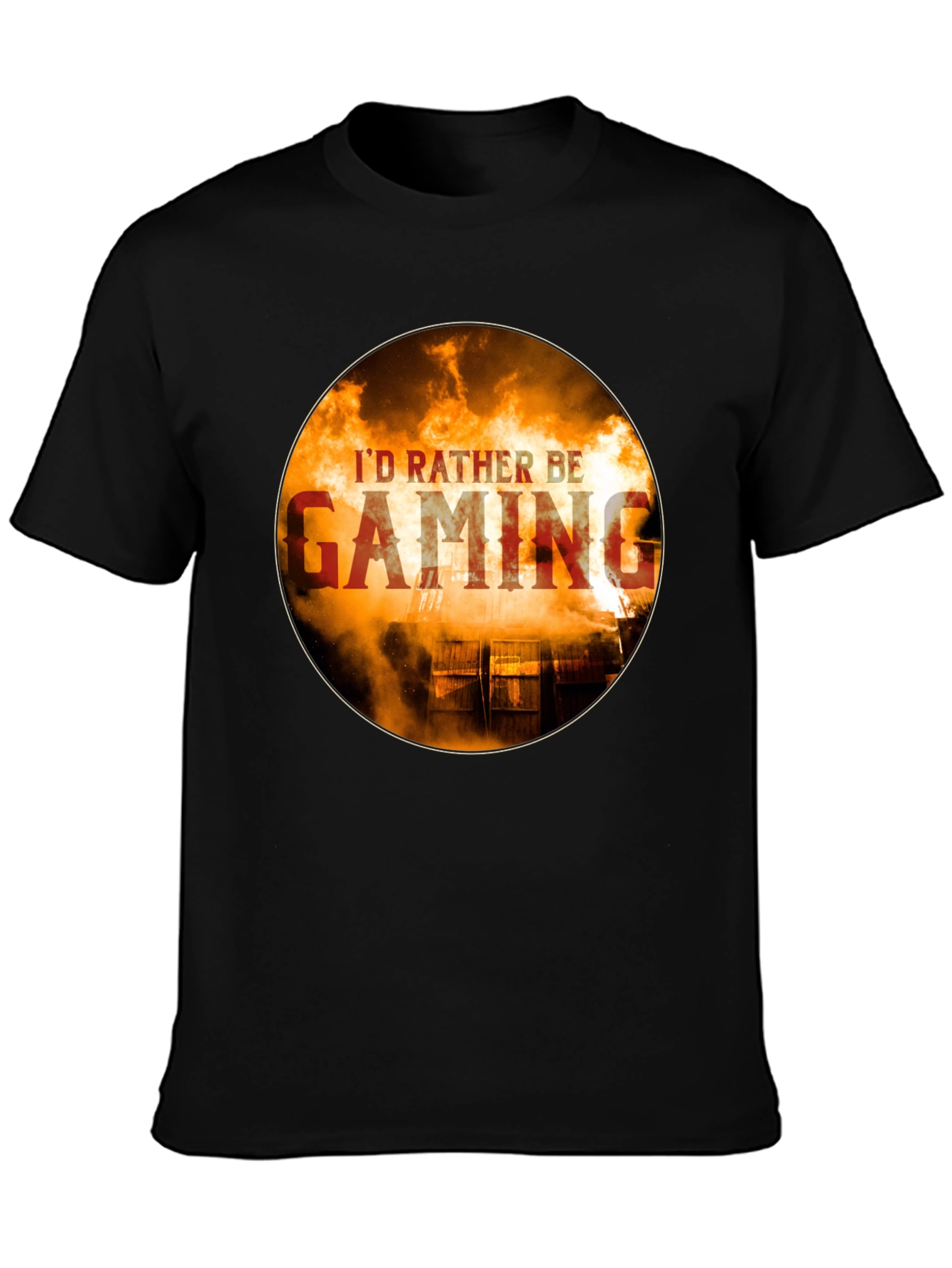 Id Rather Be Gaming T-Shirt - Gamer Style