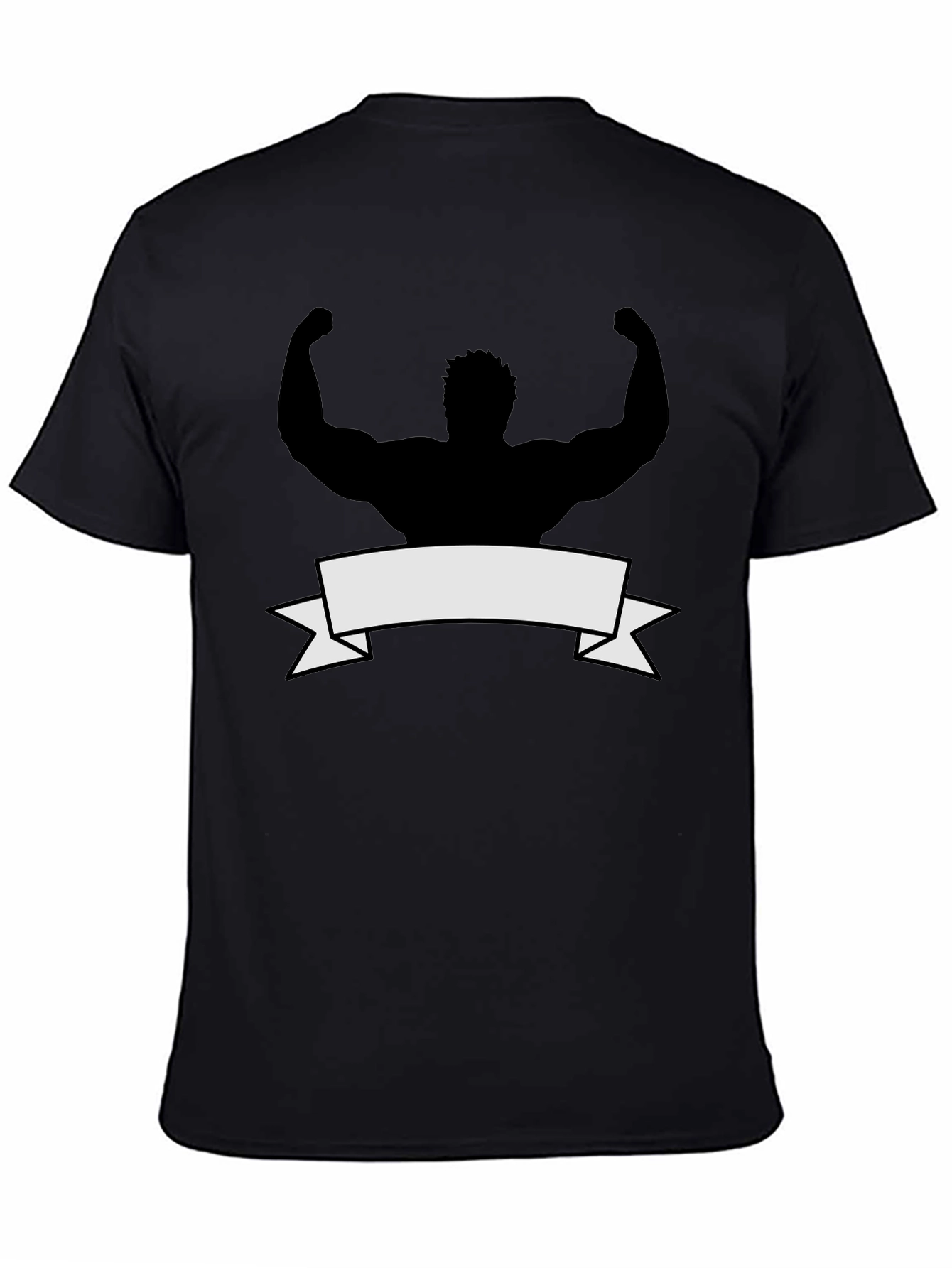 Muscle Silhouette Graphic Tee
