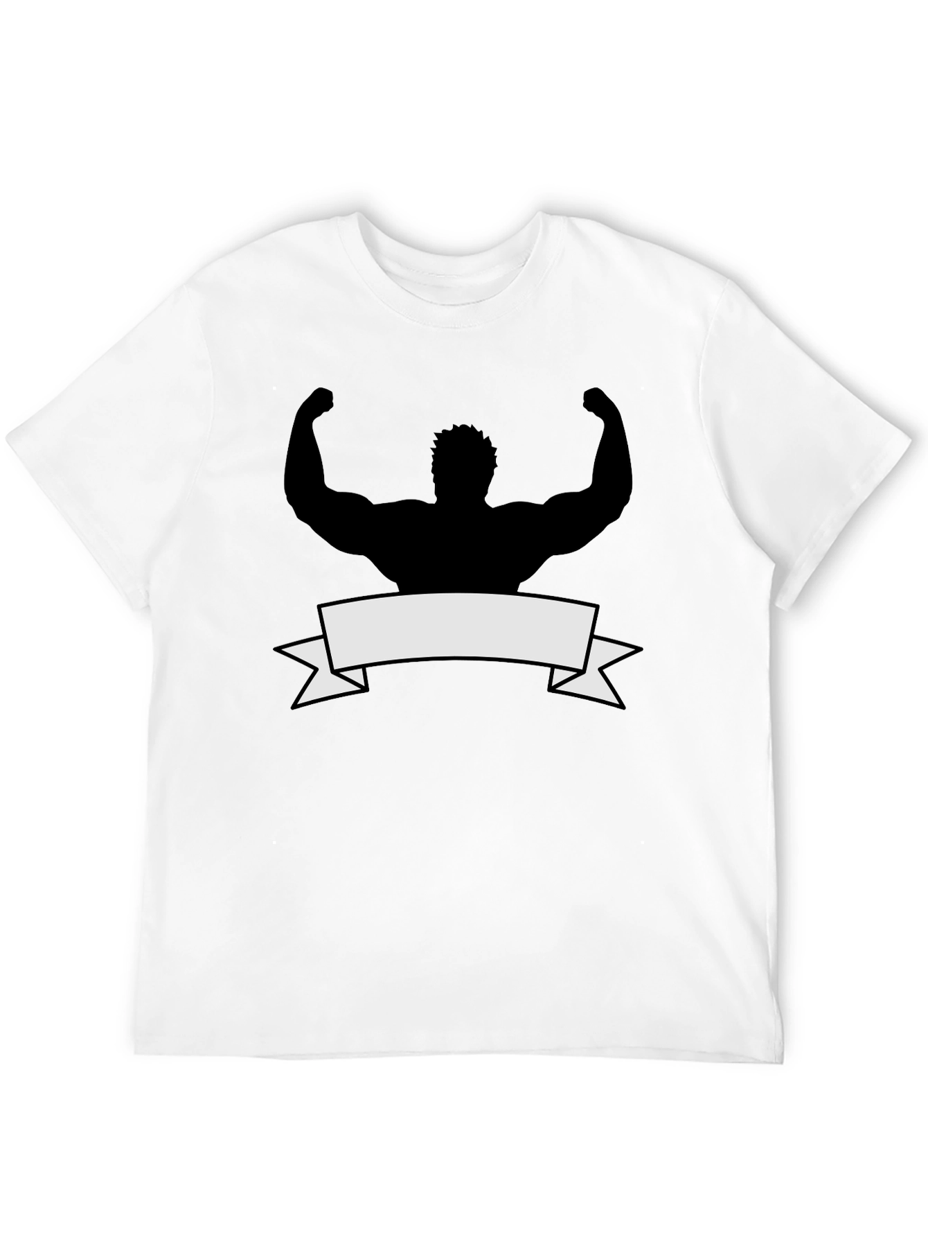 Muscle Silhouette Graphic Tee
