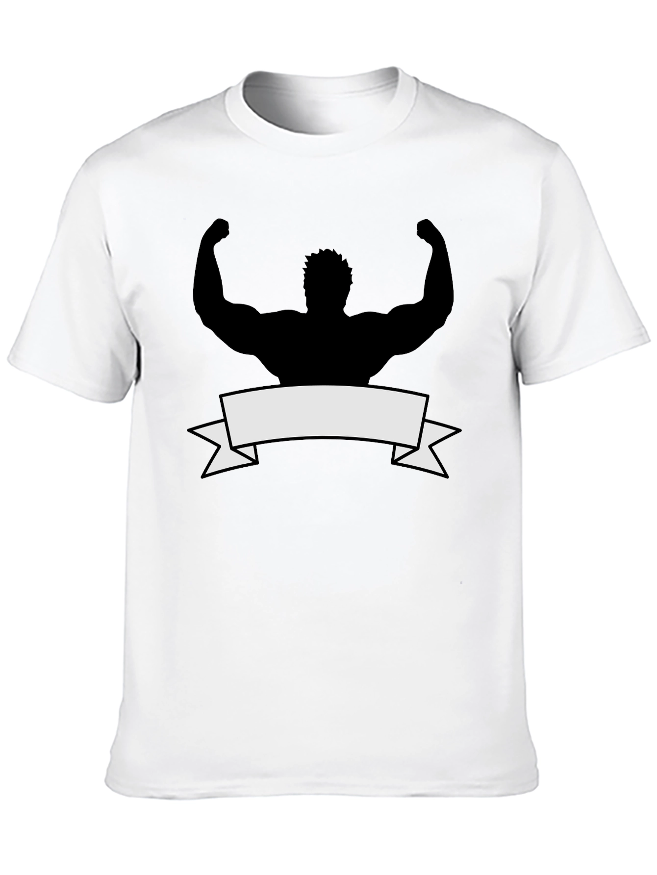 Muscle Silhouette Graphic Tee