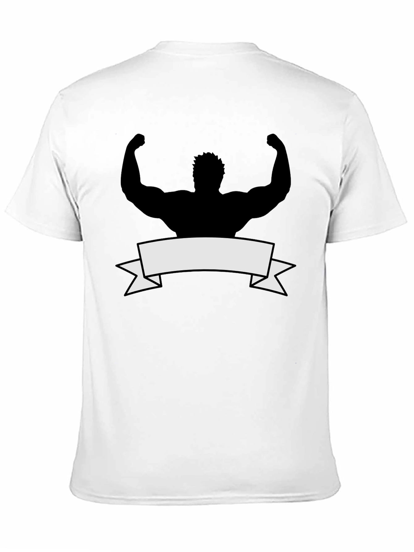 Muscle Silhouette Graphic Tee