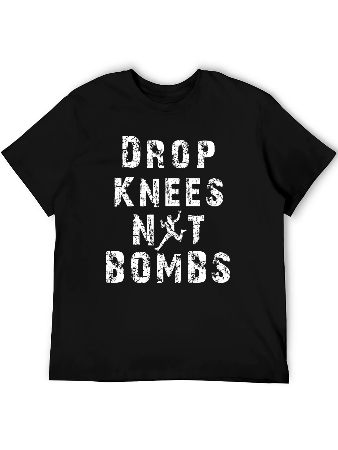 Drop Knees Not Bombs T-Shirt - Peace Activism Tee