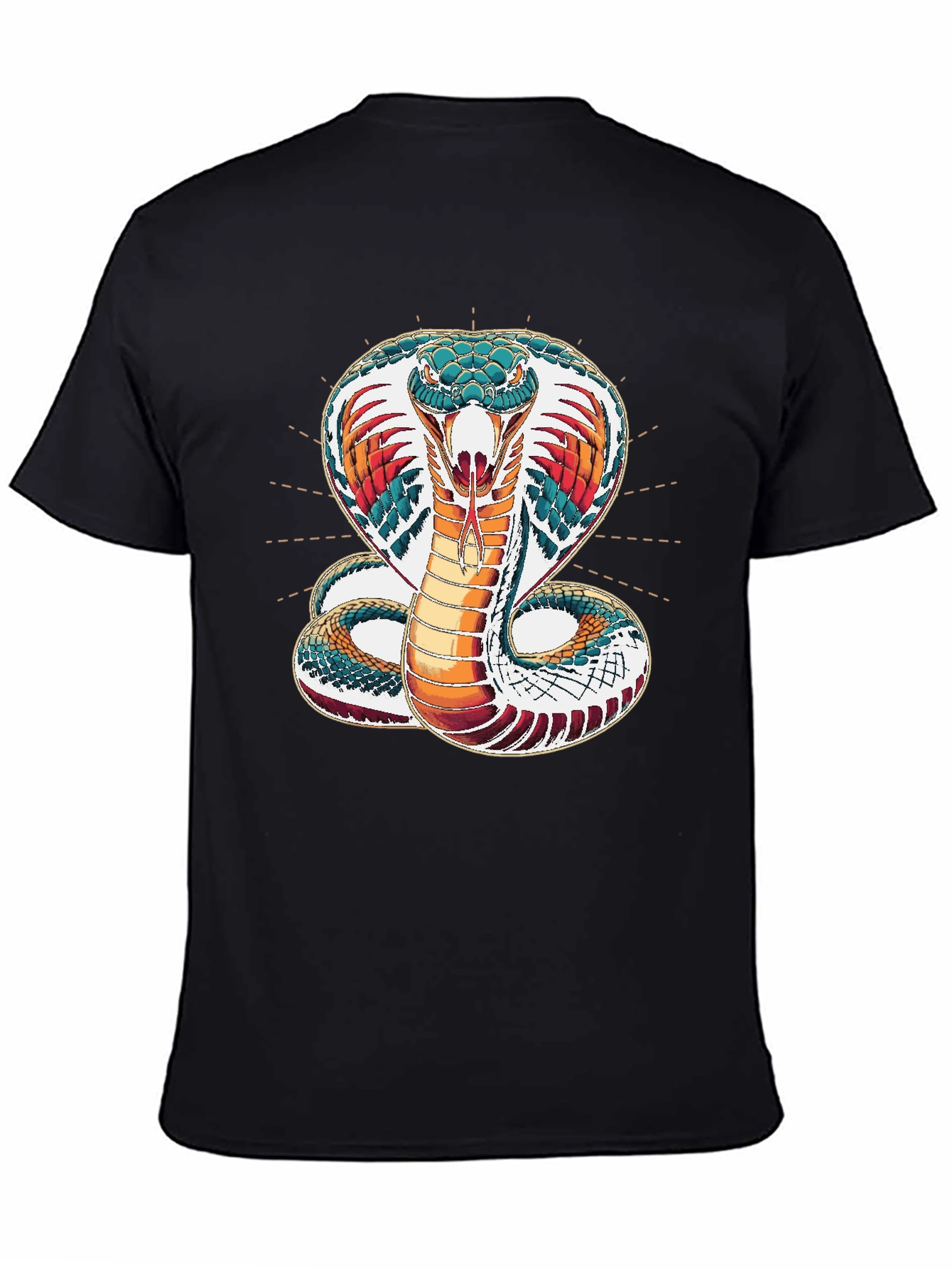 Cobra Graphic Tee - Snake Print Unisex T-Shirt