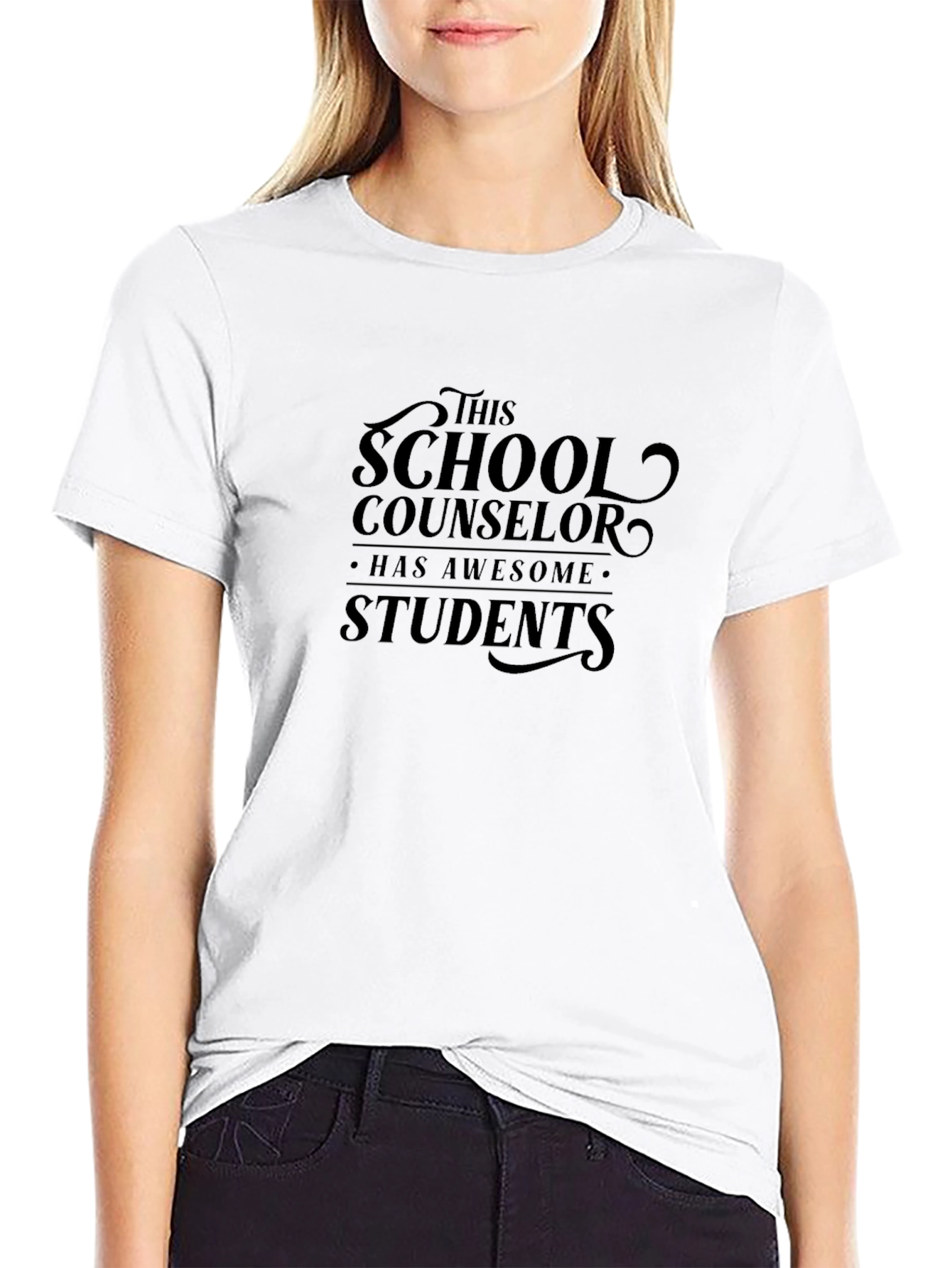 Awesome School Counselor T-Shirt - Unisex