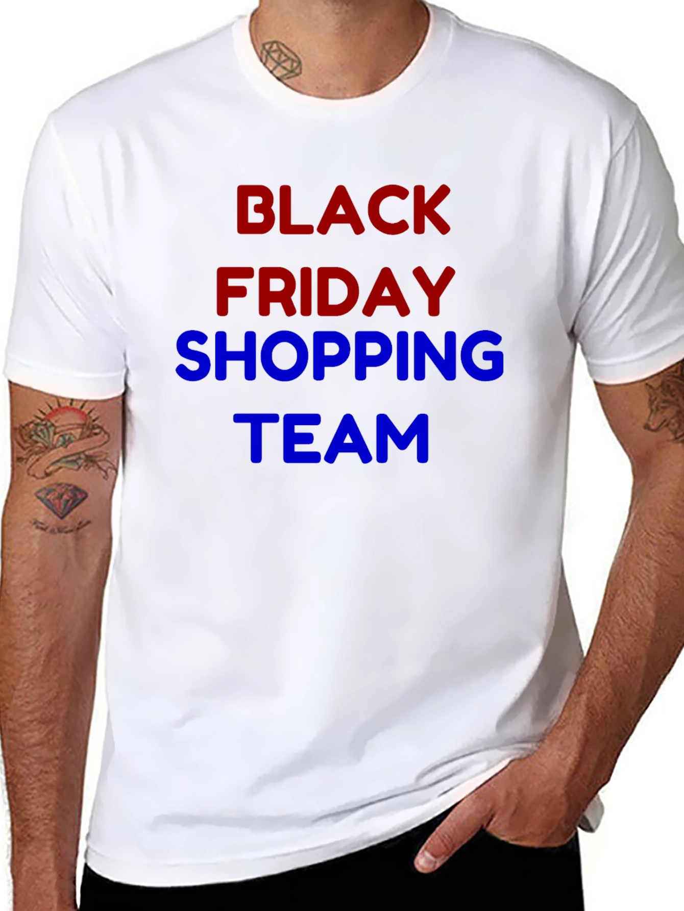 Black Friday Shopping Team Graphic Tee