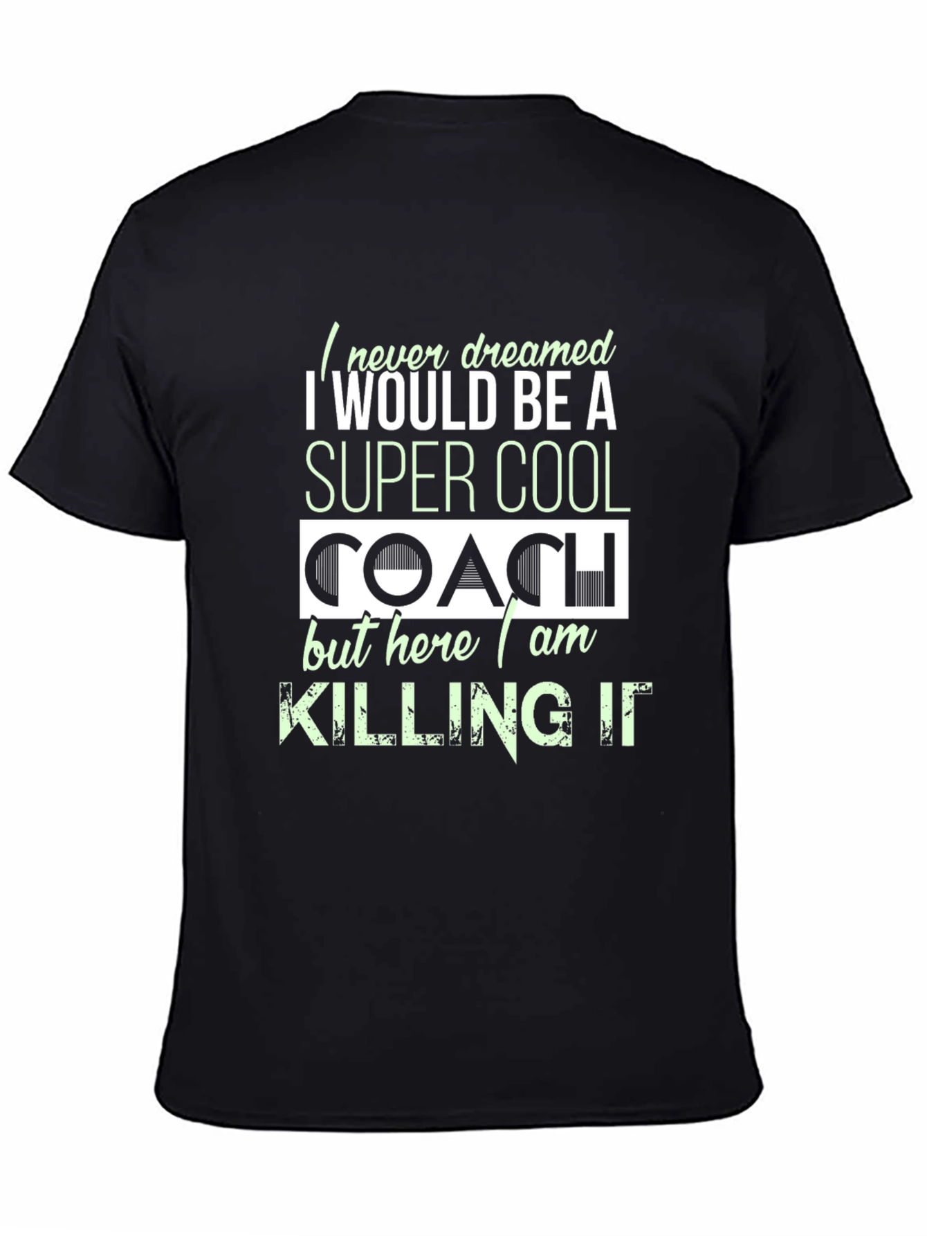 Super Cool Coach Graphic T-Shirt