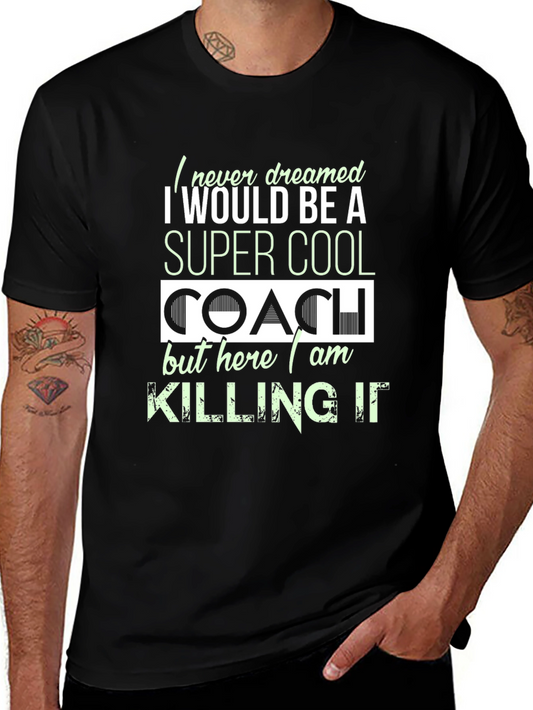 Super Cool Coach Graphic T-Shirt