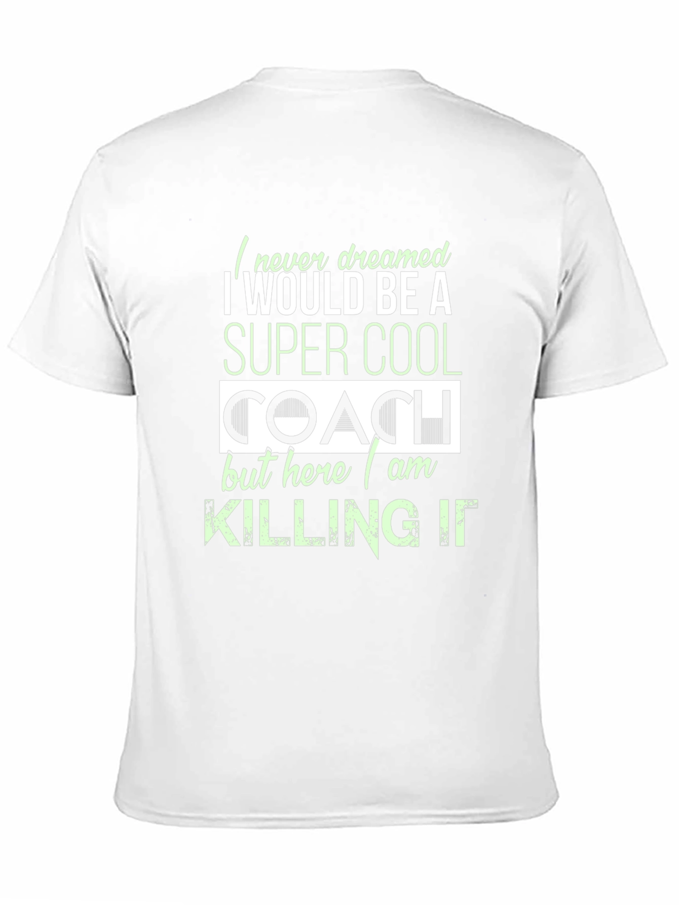 Super Cool Coach Graphic T-Shirt