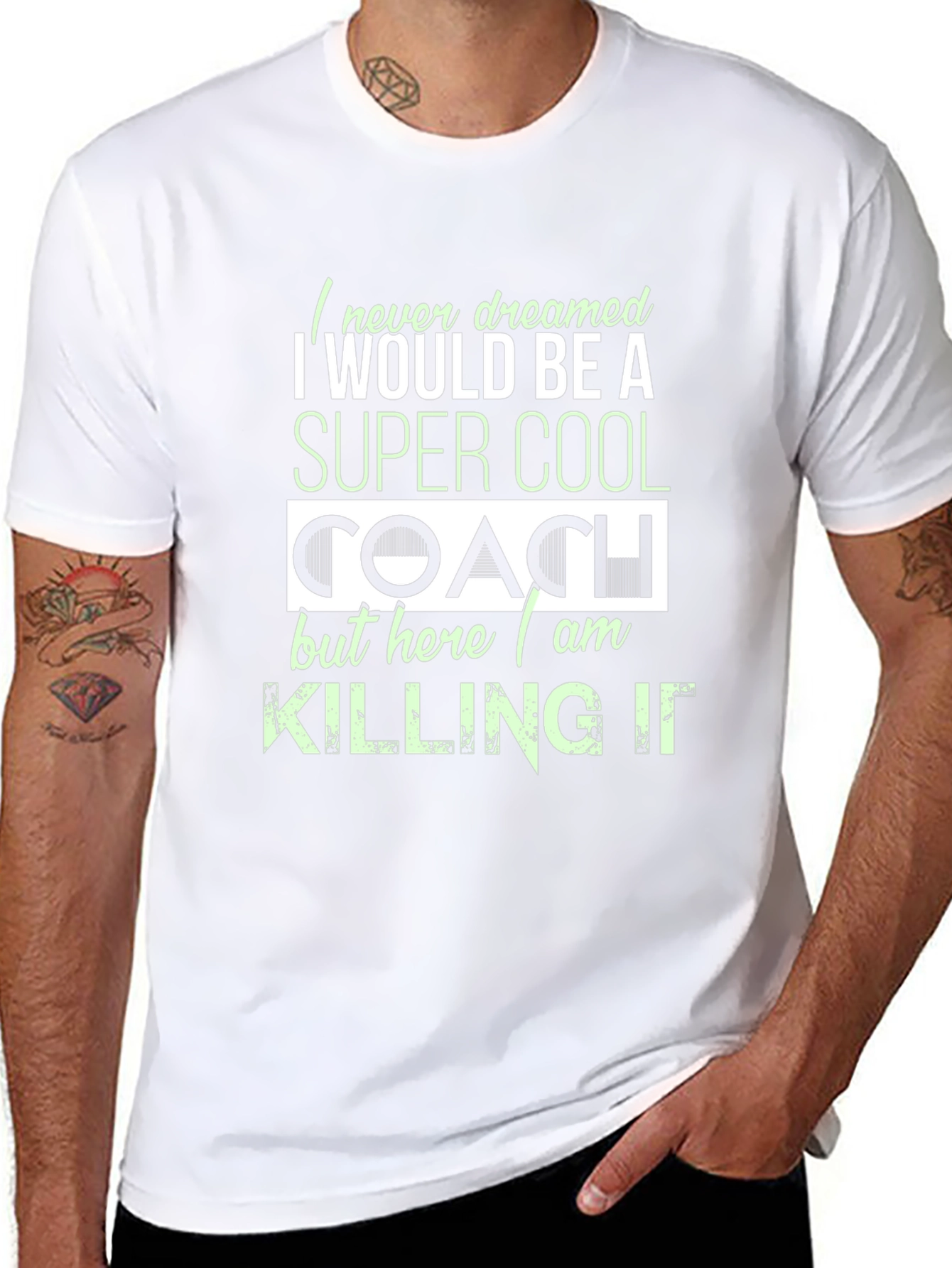 Super Cool Coach Graphic T-Shirt