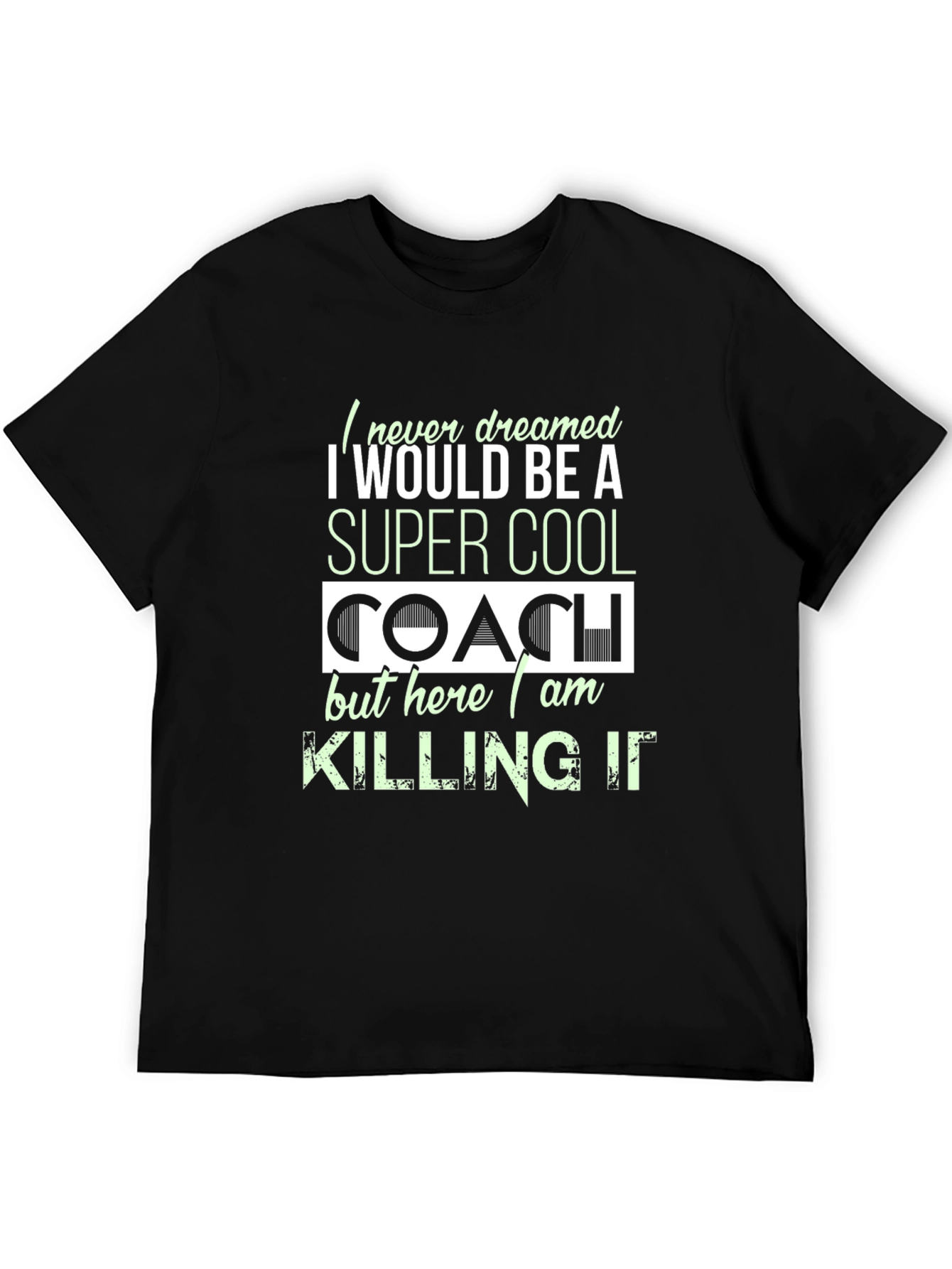 Super Cool Coach Graphic T-Shirt