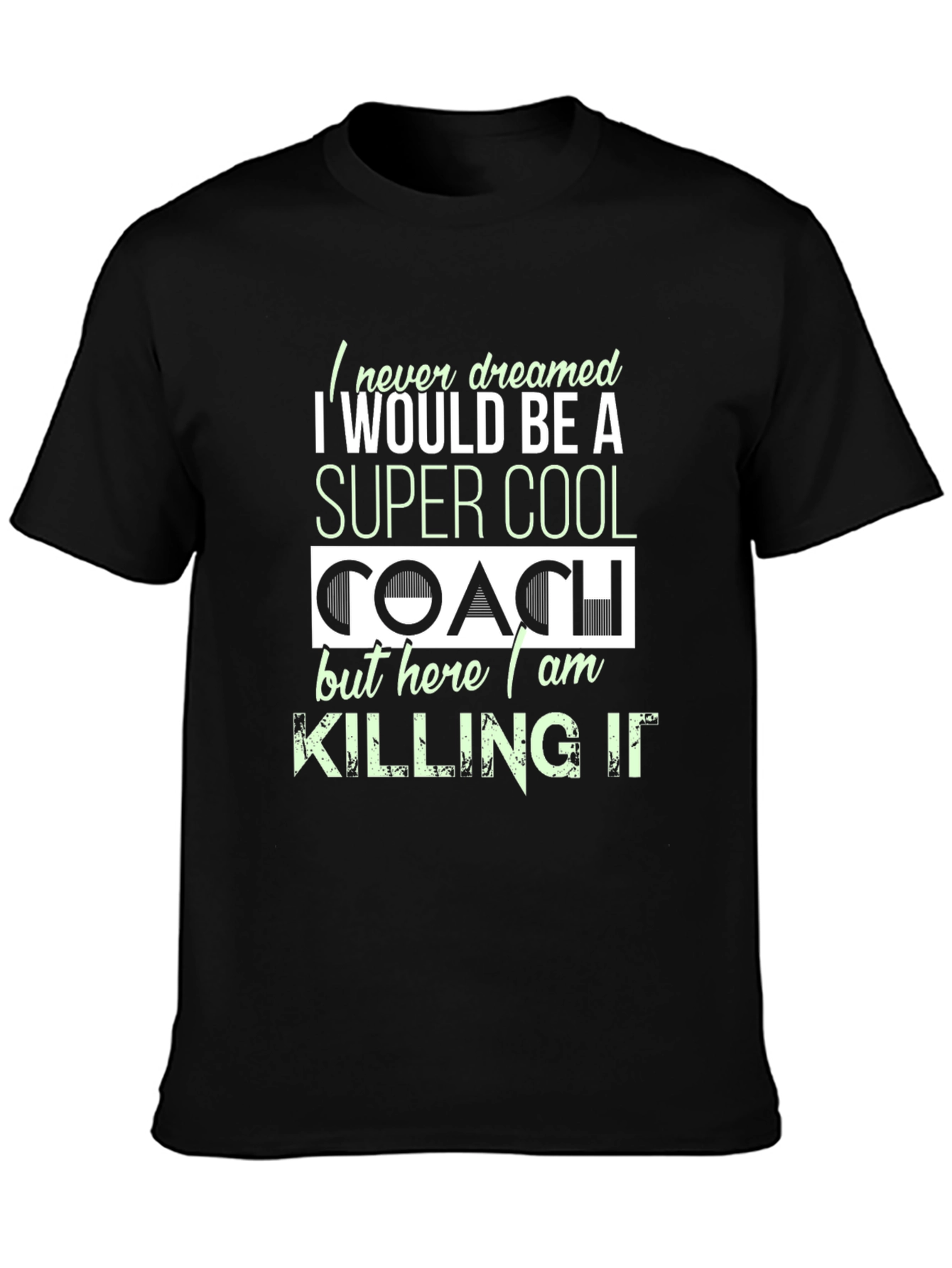 Super Cool Coach Graphic T-Shirt
