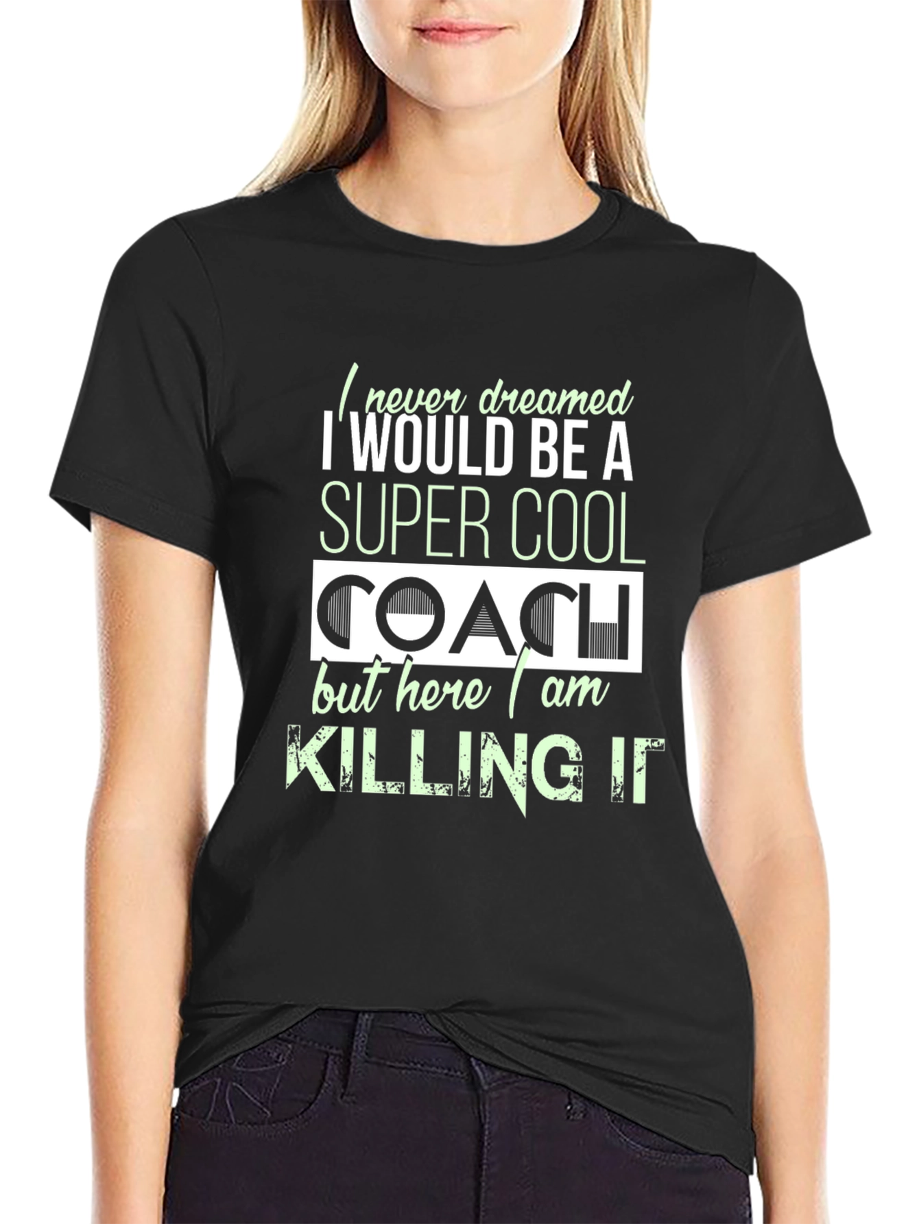Super Cool Coach Graphic T-Shirt