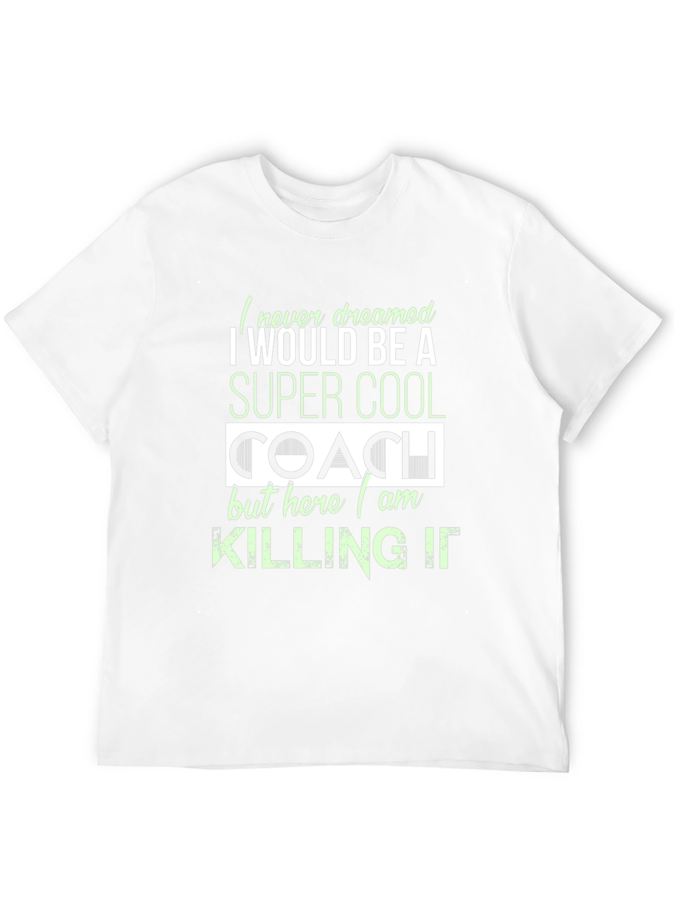 Super Cool Coach Graphic T-Shirt