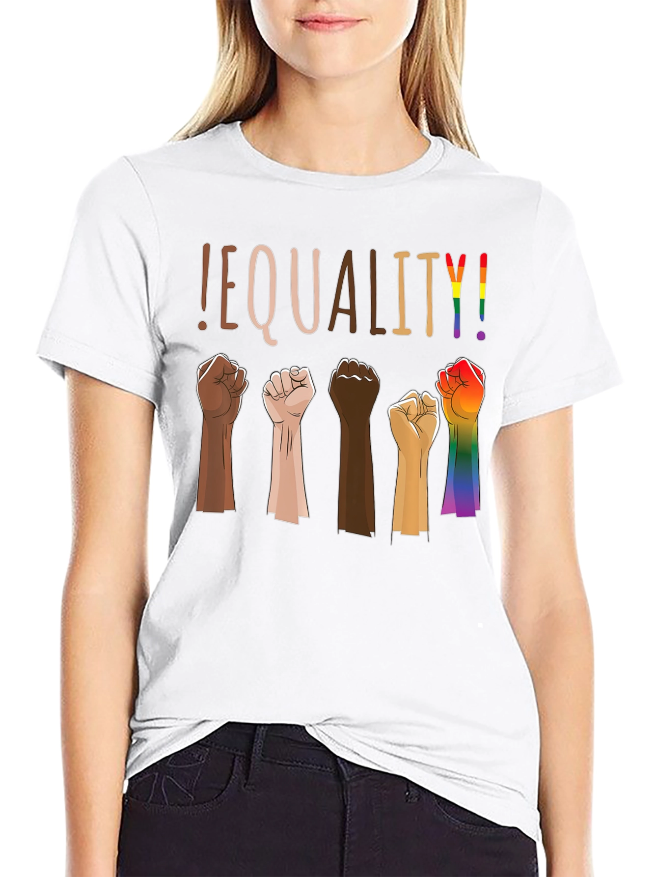 Equality Fist Graphic T-Shirt