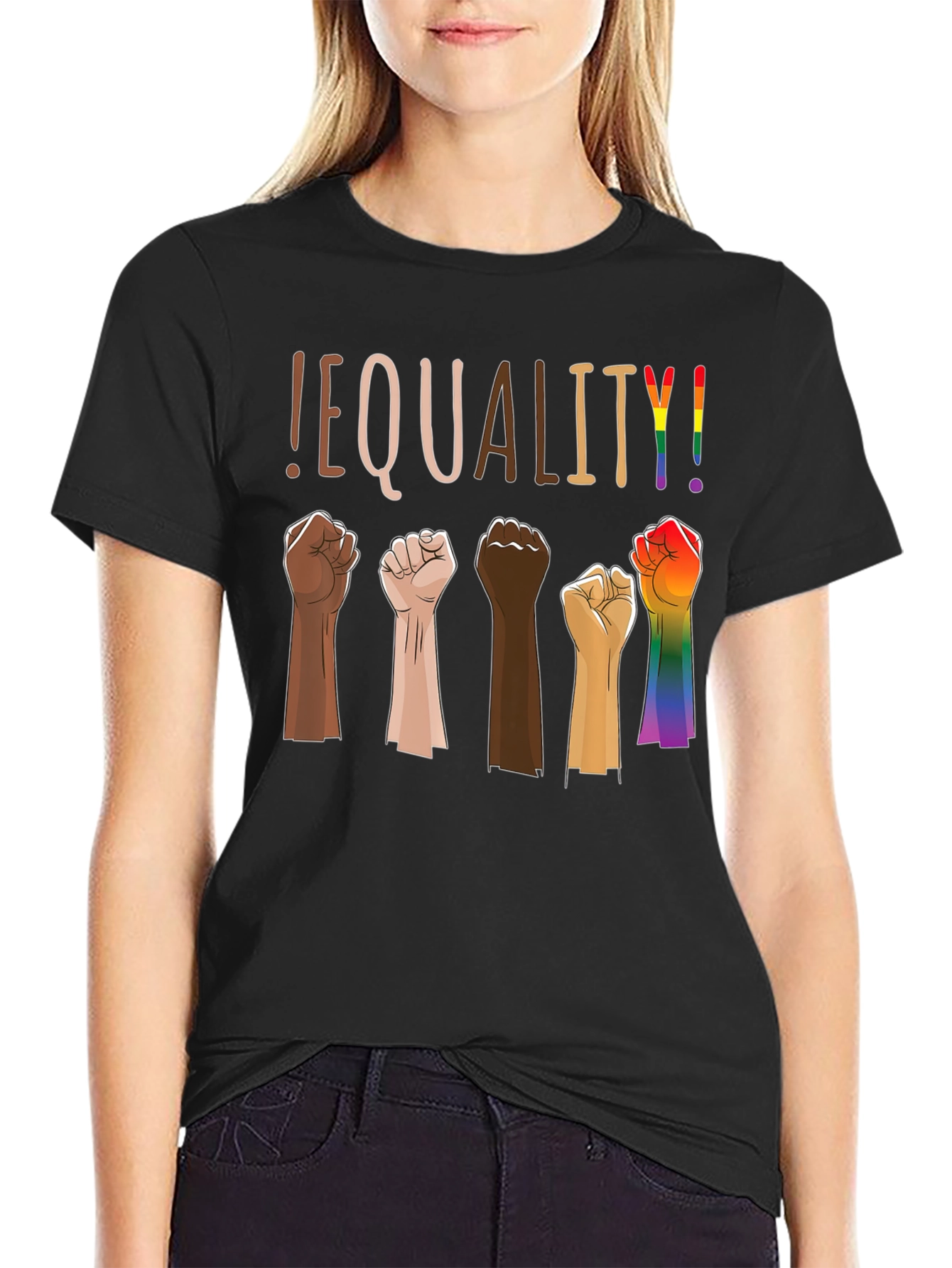 Equality Fist Graphic T-Shirt