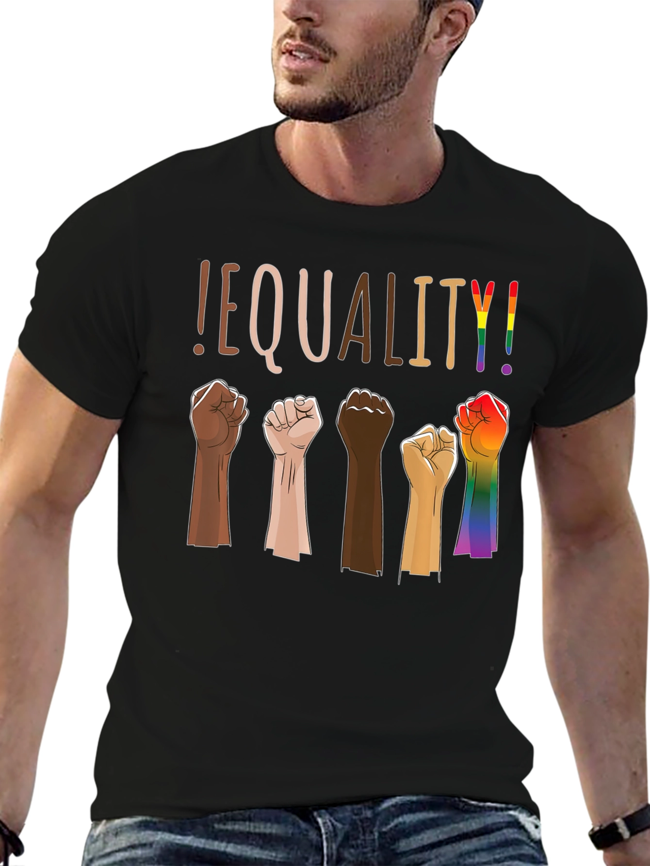 Equality Fist Graphic T-Shirt