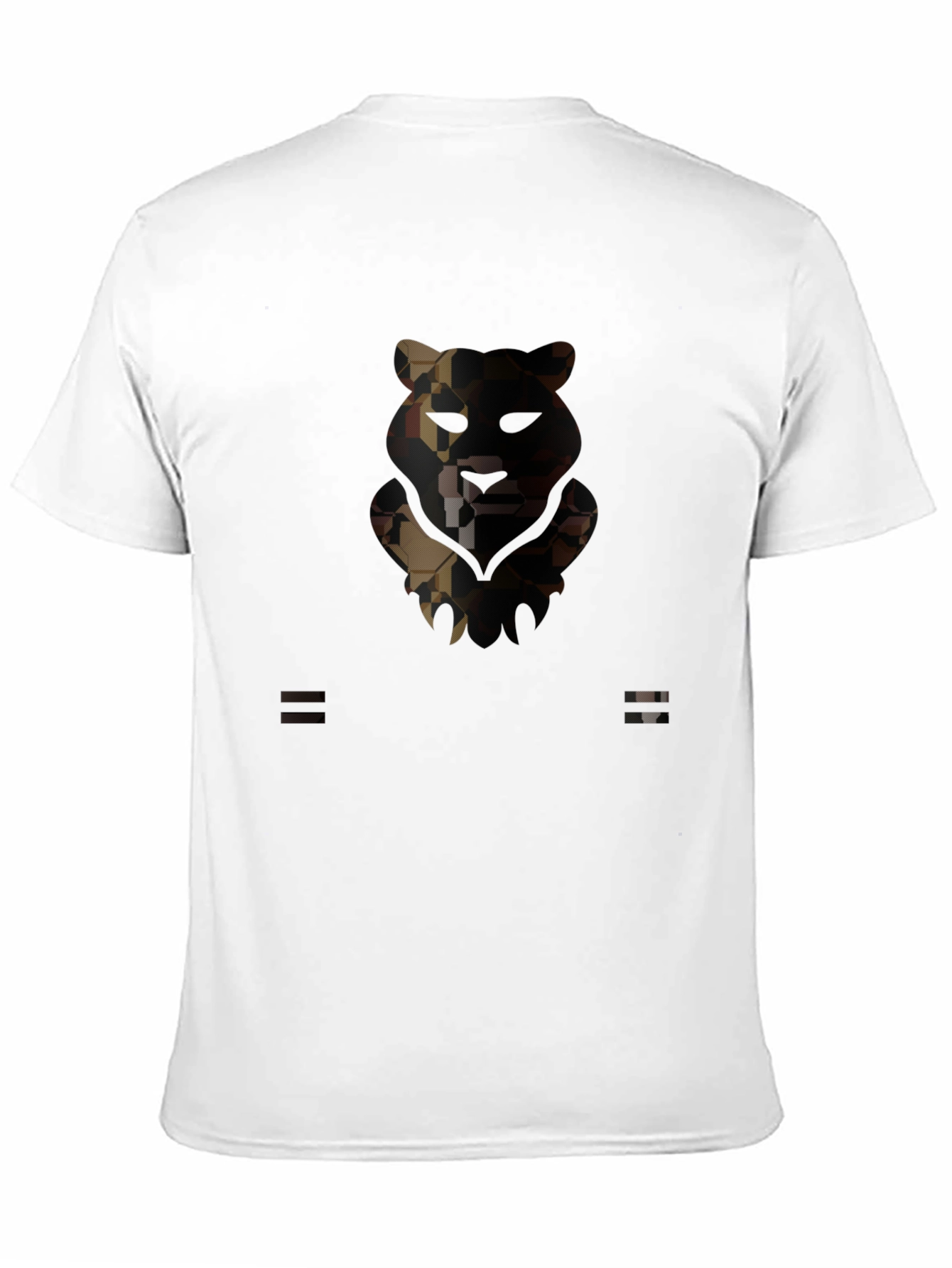 Urban Camo Bear Graphic T-Shirt