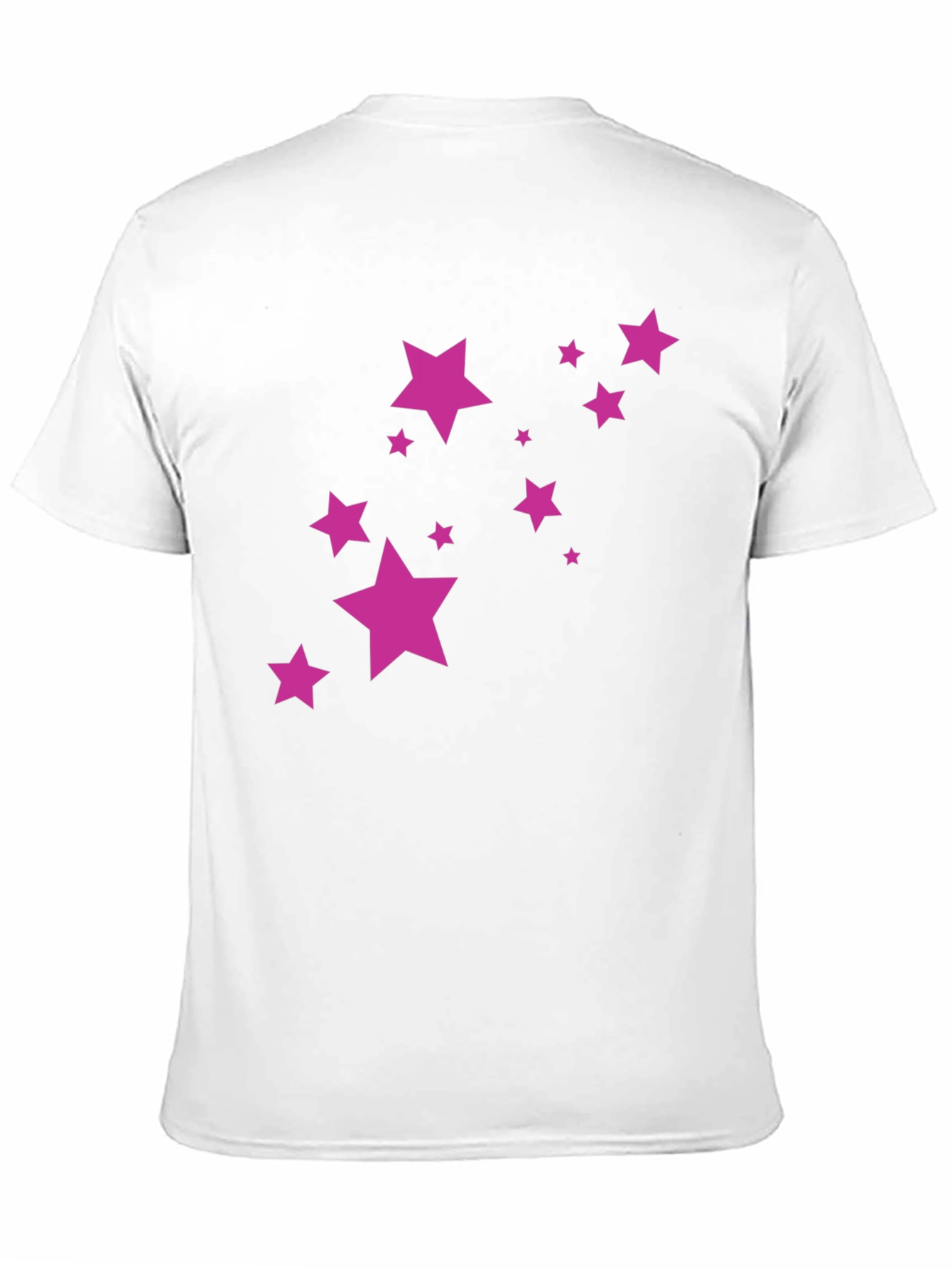 Stylish Black Tee with Star Graphic
