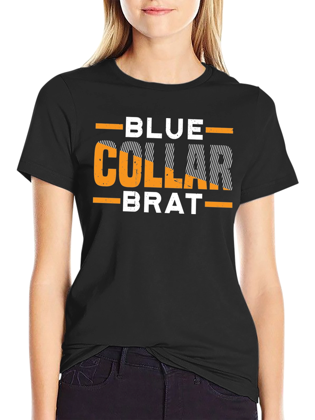Blue Collar Brat Graphic T-Shirt